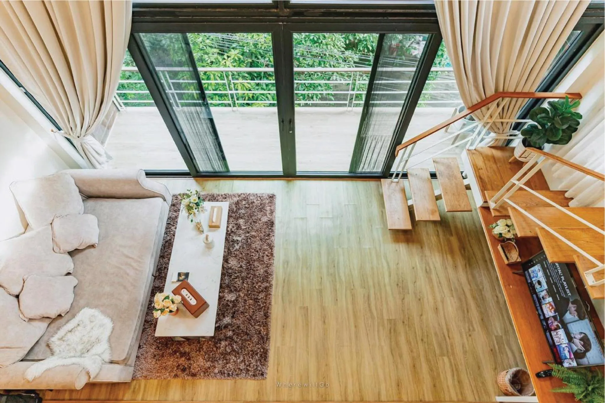 Living room in My Cottage Chiangmai