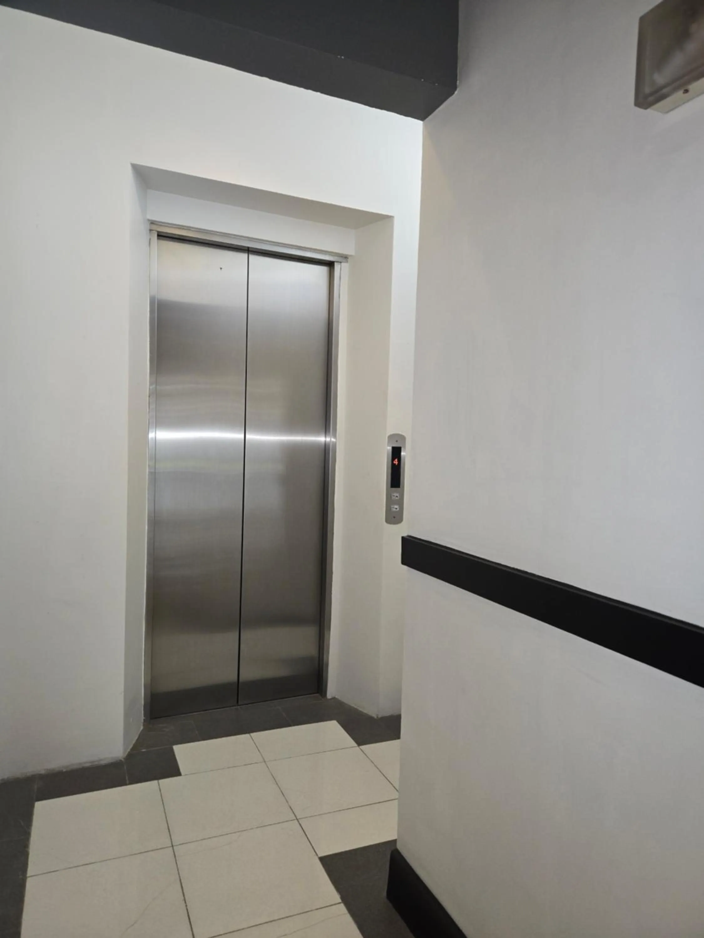 elevator in First Pacific Inn Davao