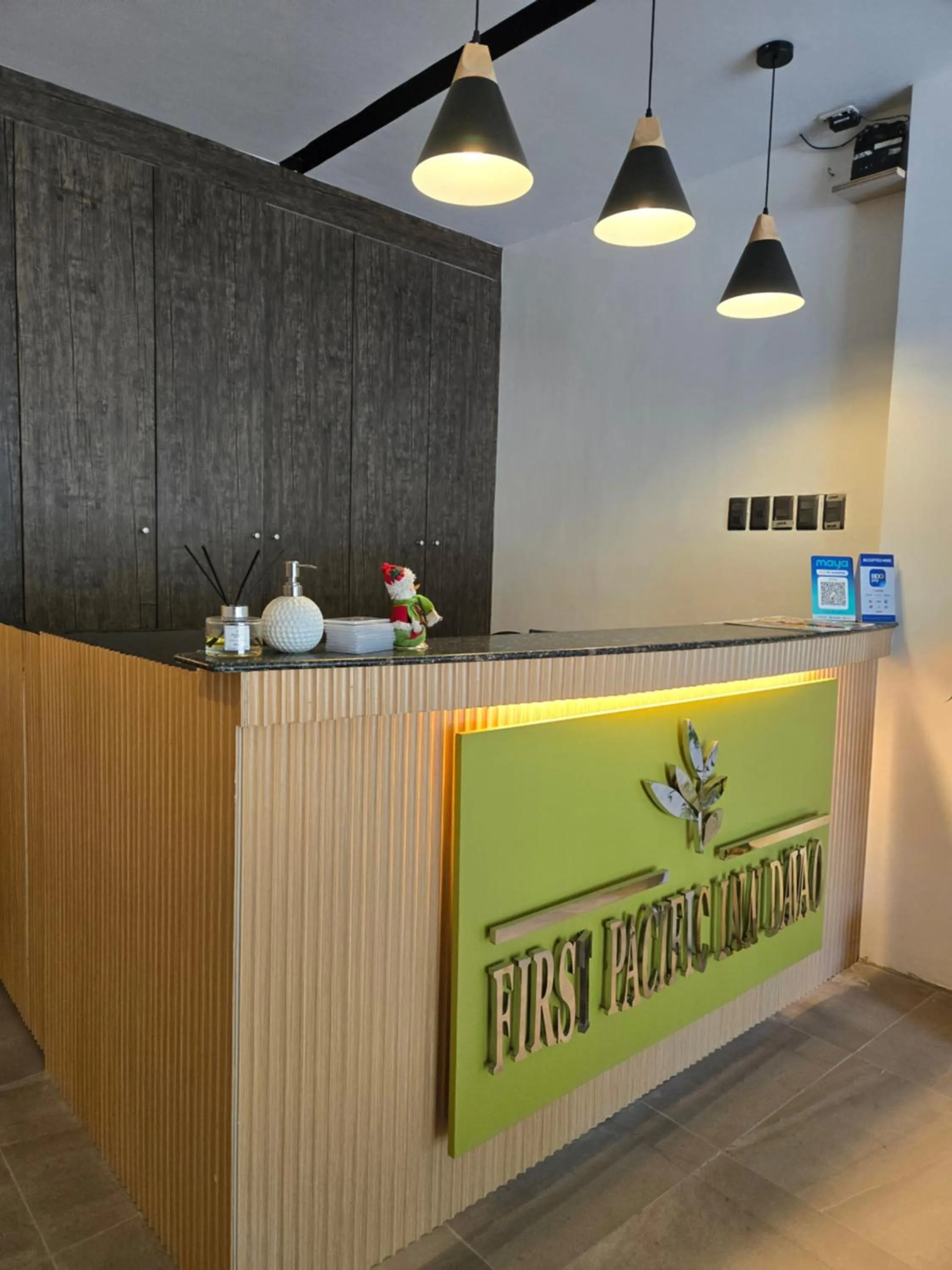 Lobby or reception in First Pacific Inn Davao