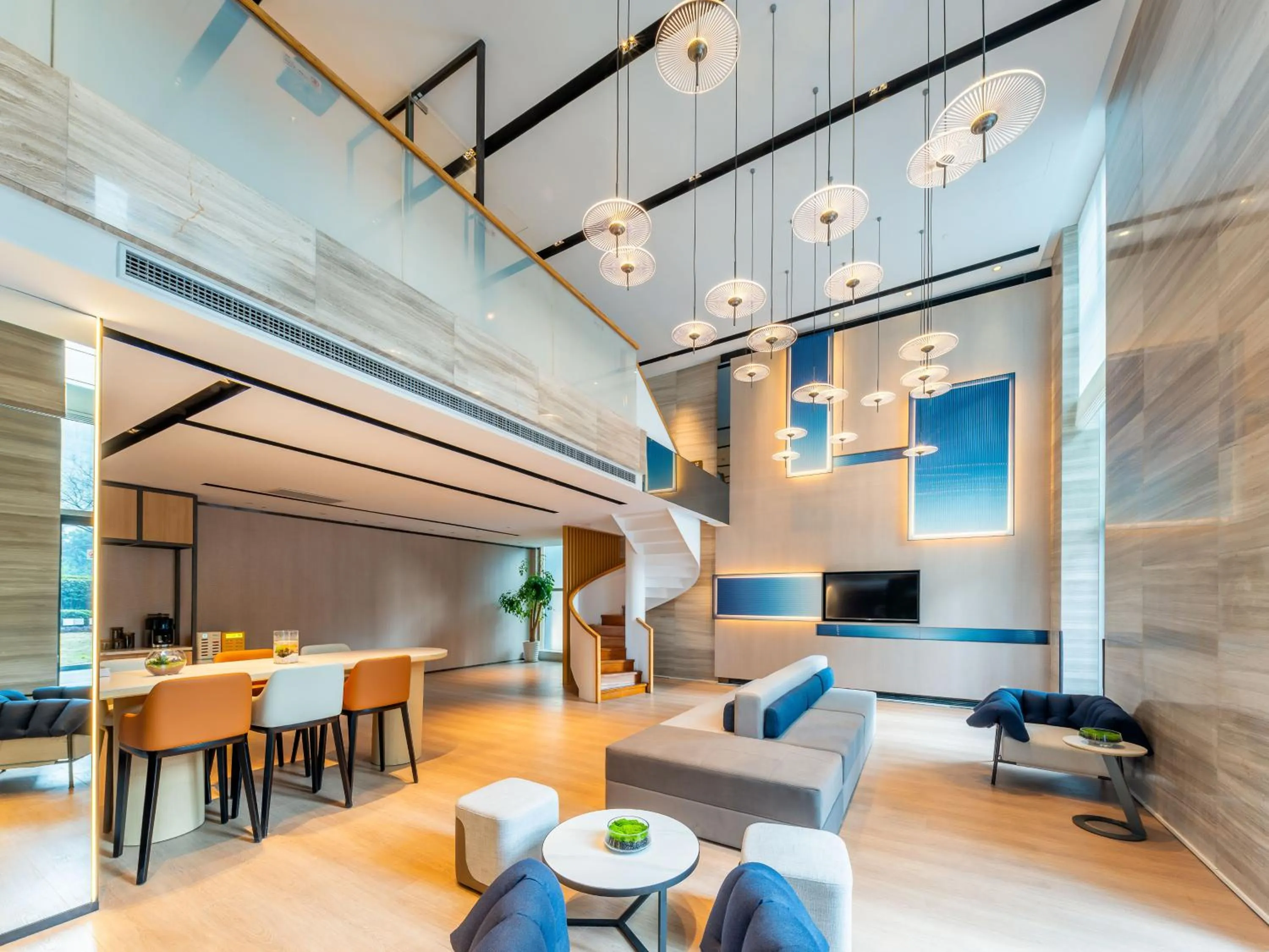 Lobby or reception in Holiday Inn Express Hangzhou Huanglong