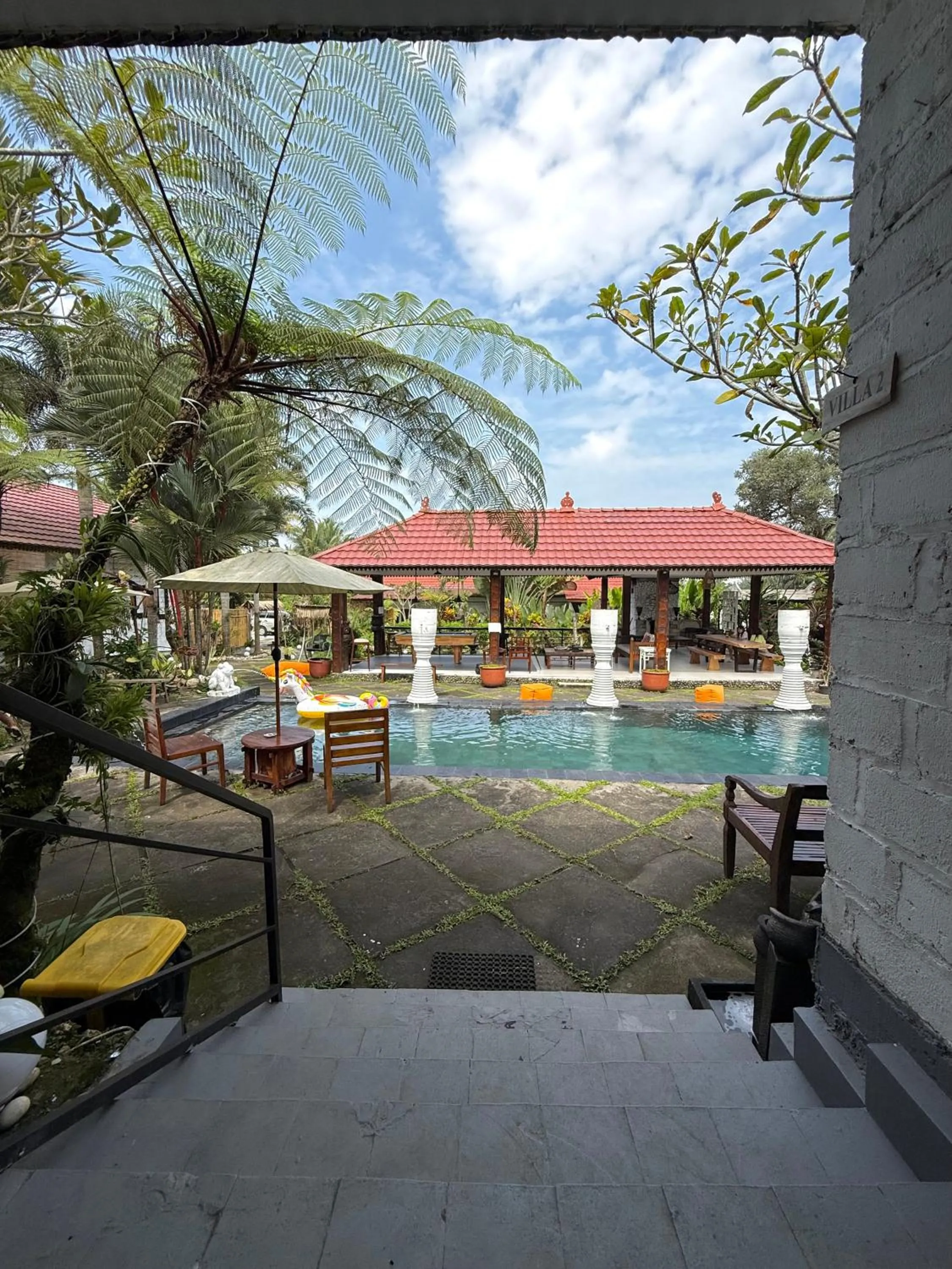 Swimming pool in Villa Padi Cangkringan