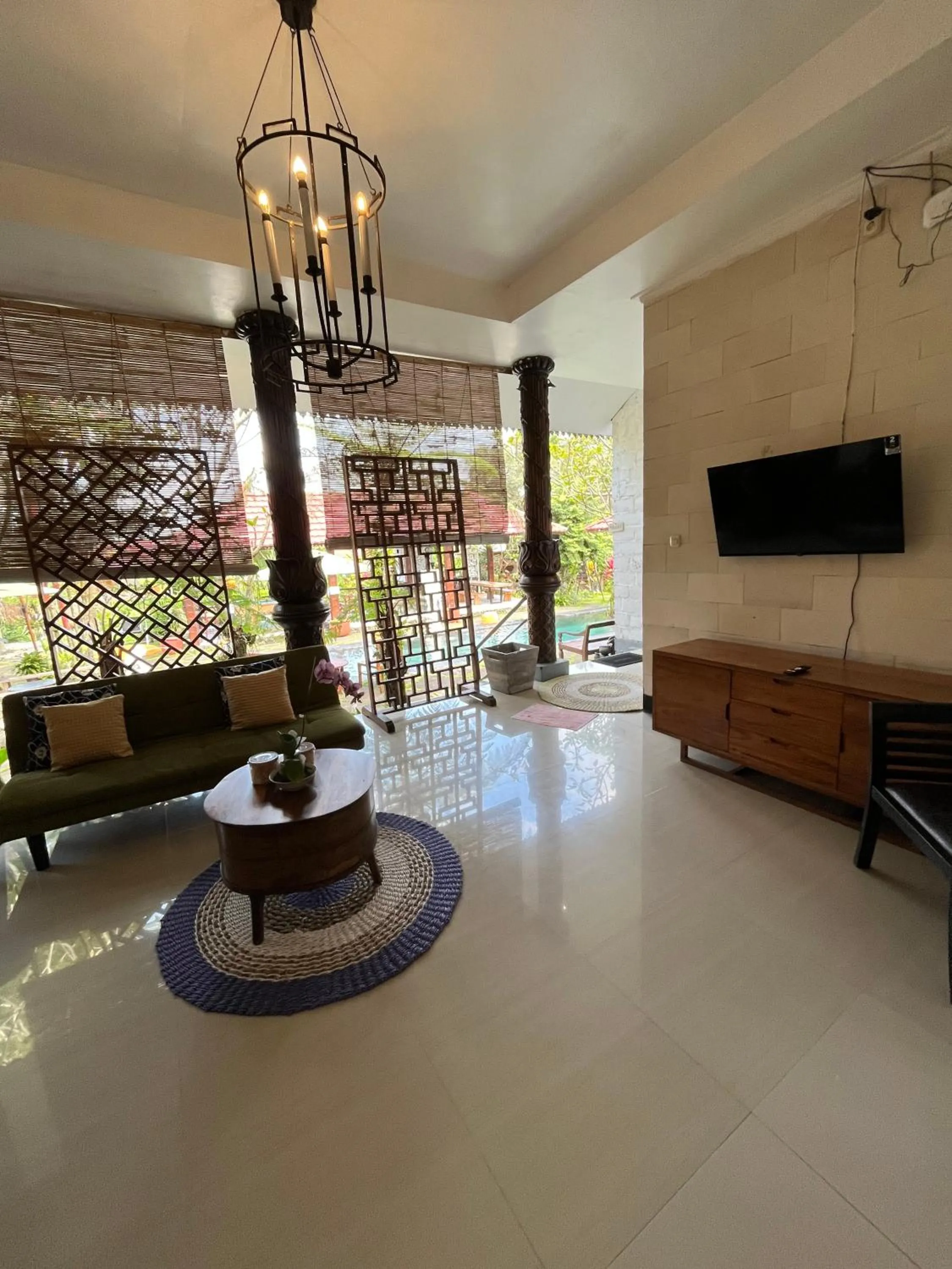Living room in Villa Padi Cangkringan