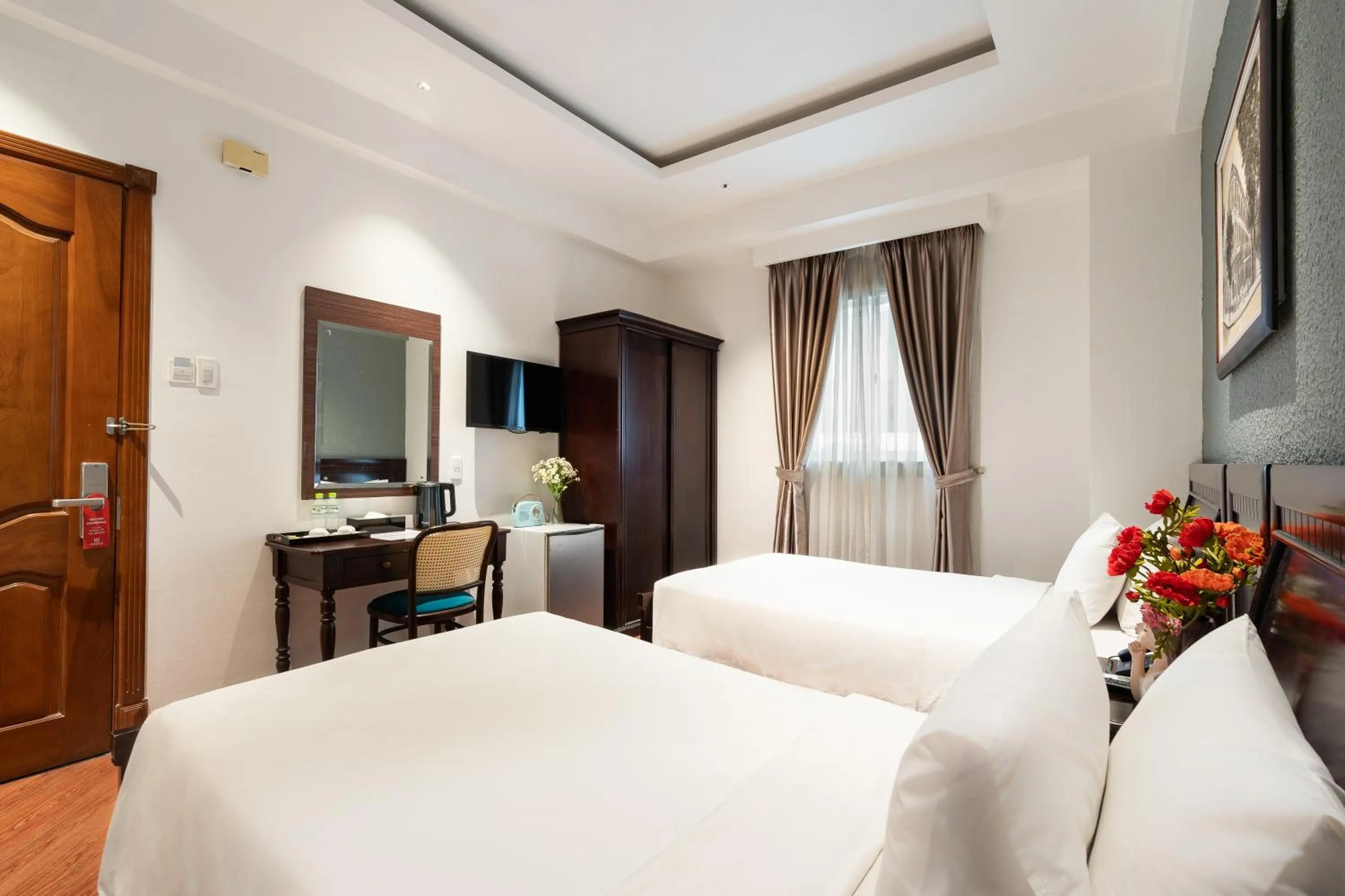 Decorative detail in Family Inn Saigon