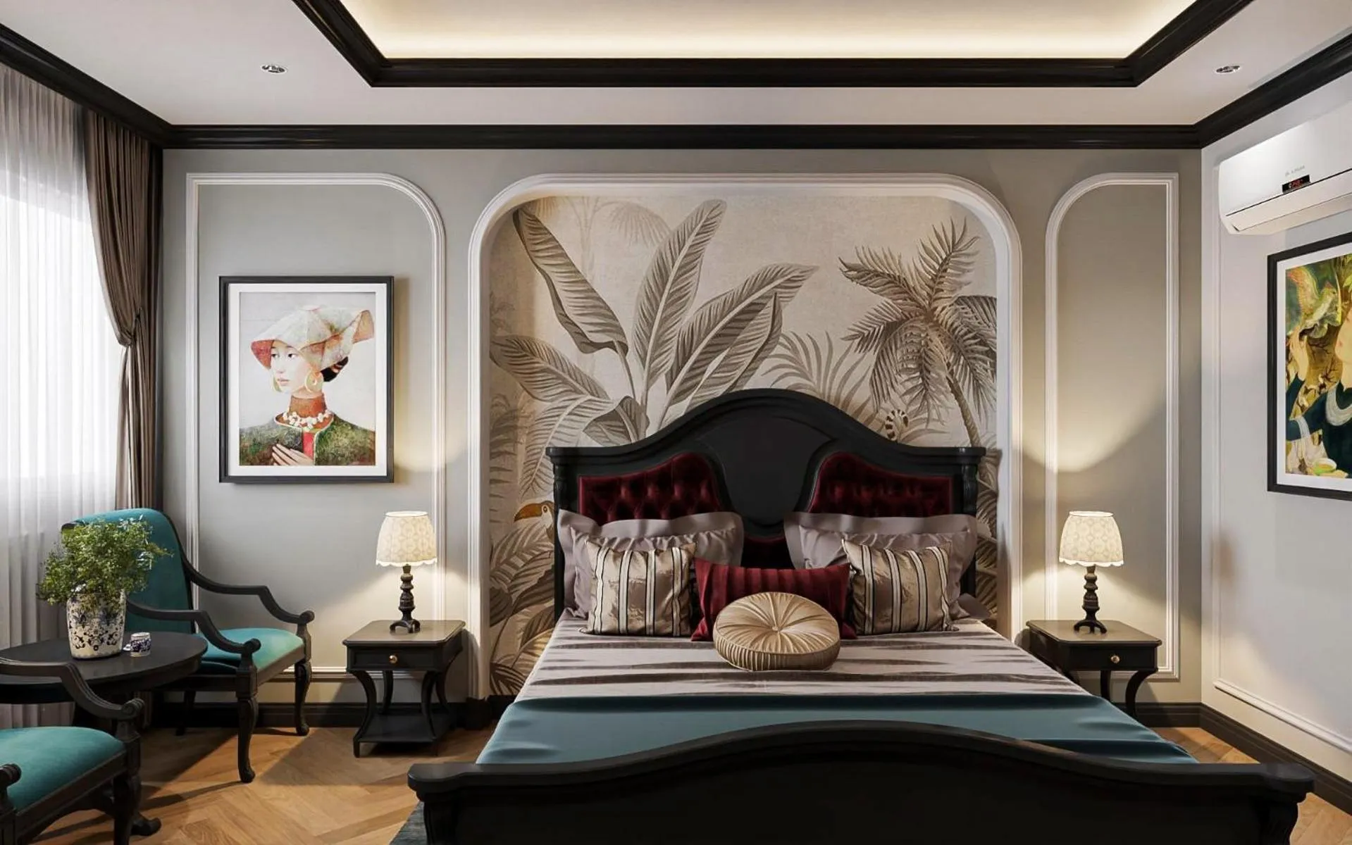 Property building in Family Inn Saigon