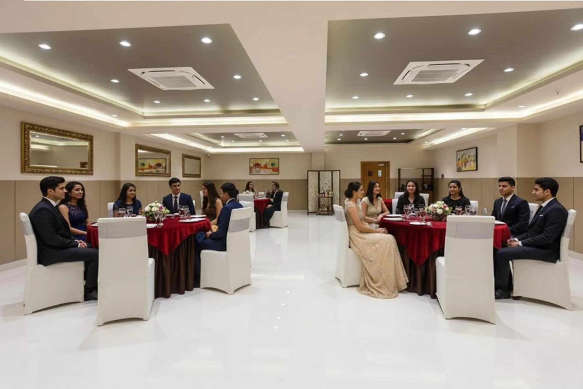 Living room in FabHotel Orange Oasis