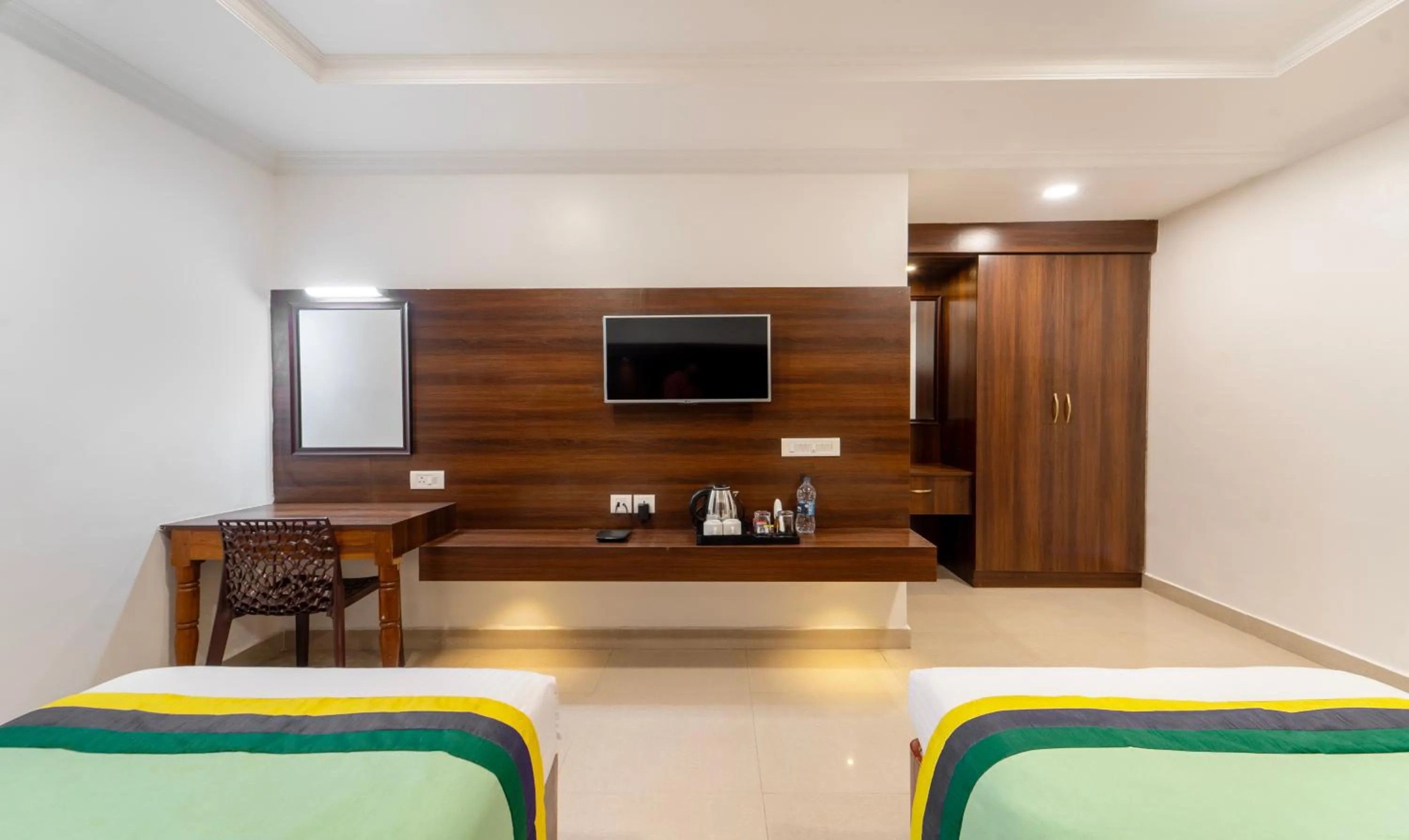 Bed in Treebo NGH Transit