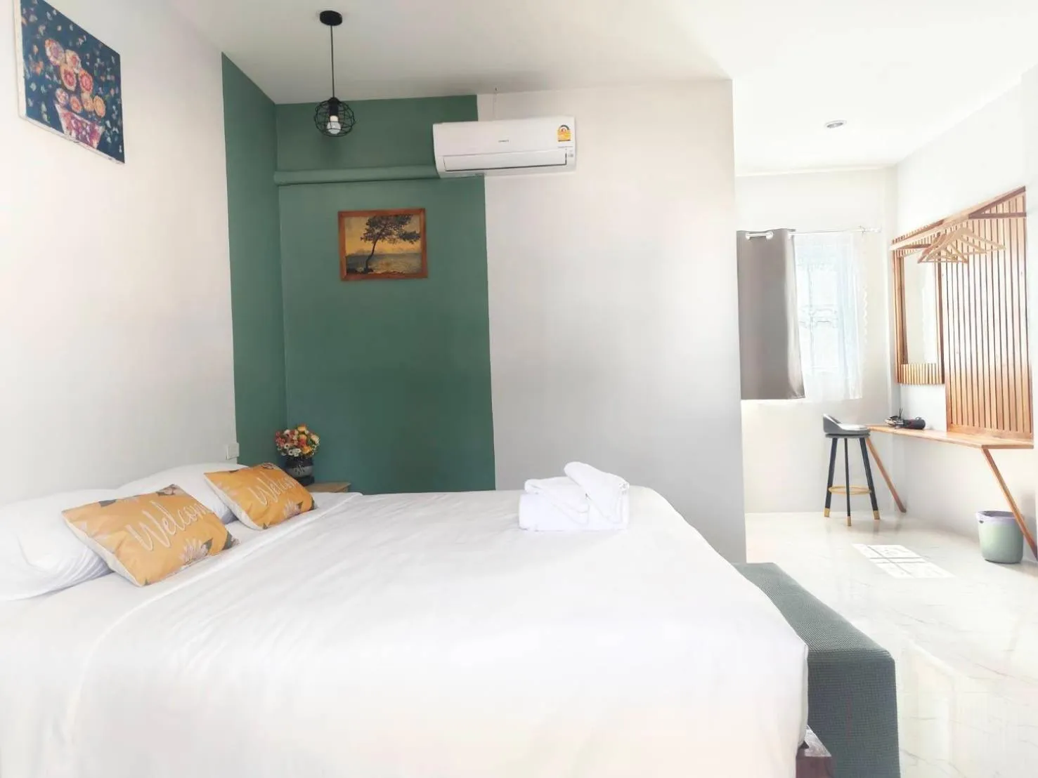 Bedroom, Bed in Chiang Khan Dwelling