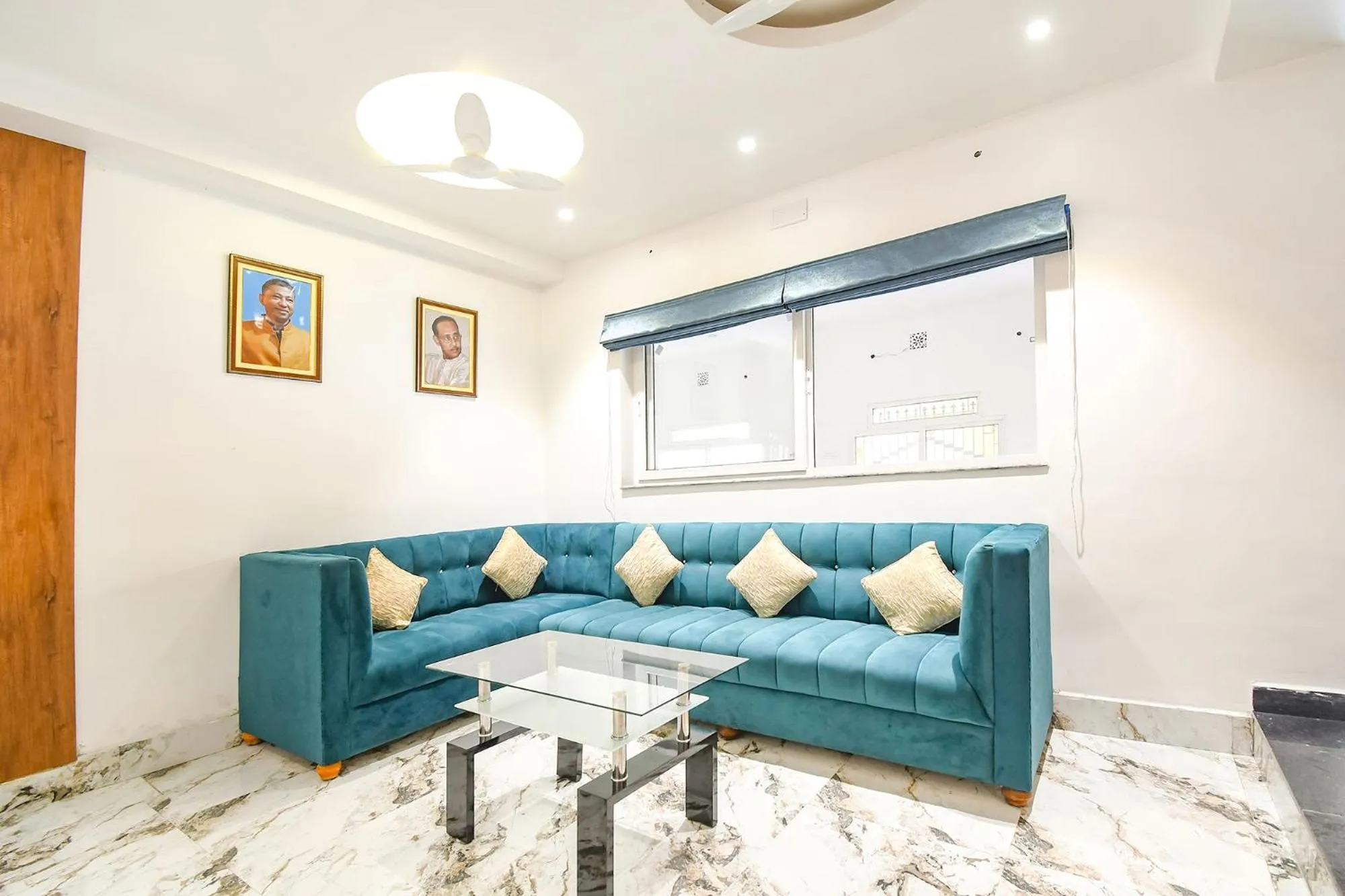 Seating area in FabHotel Prime The Golden Plaza - Nr Tarapith Temple