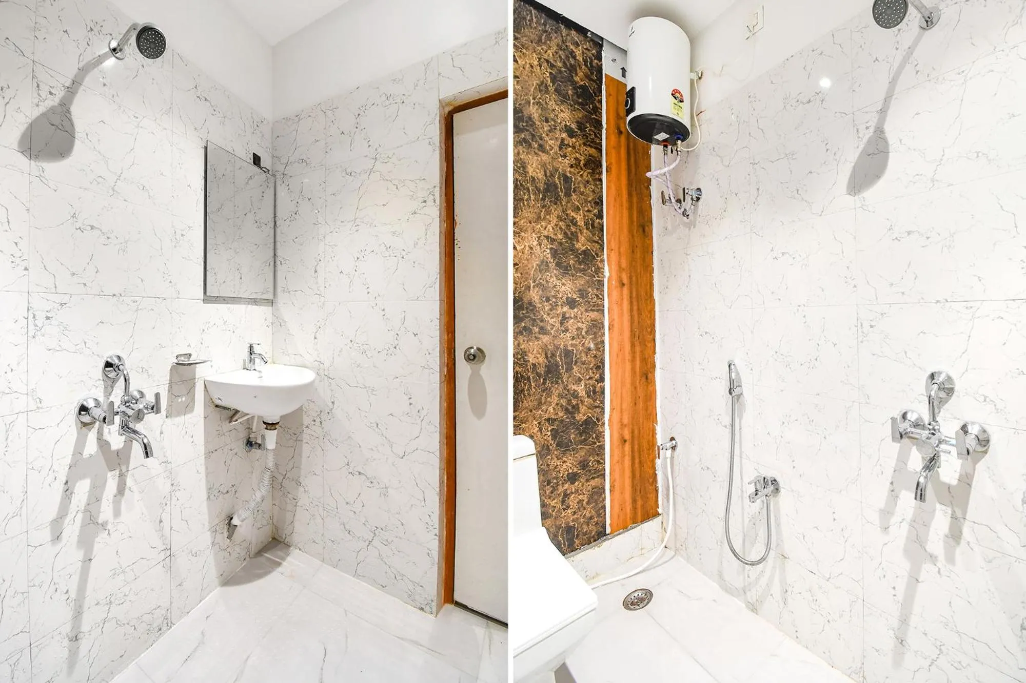 Bathroom in FabHotel Prime The Golden Plaza - Nr Tarapith Temple