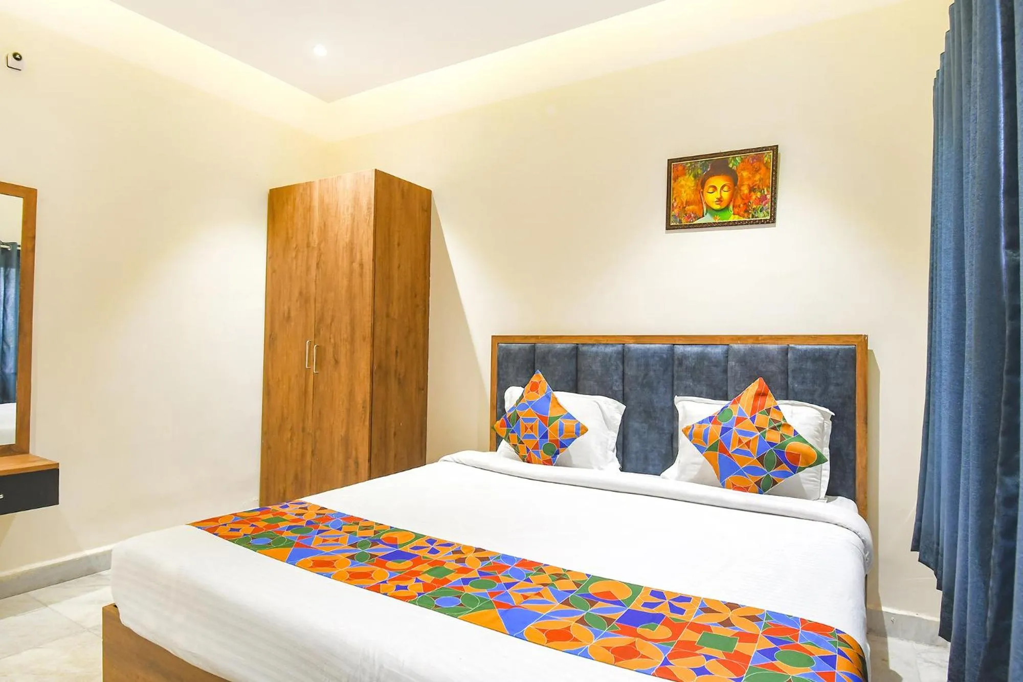 Bed in FabHotel Prime The Golden Plaza - Nr Tarapith Temple
