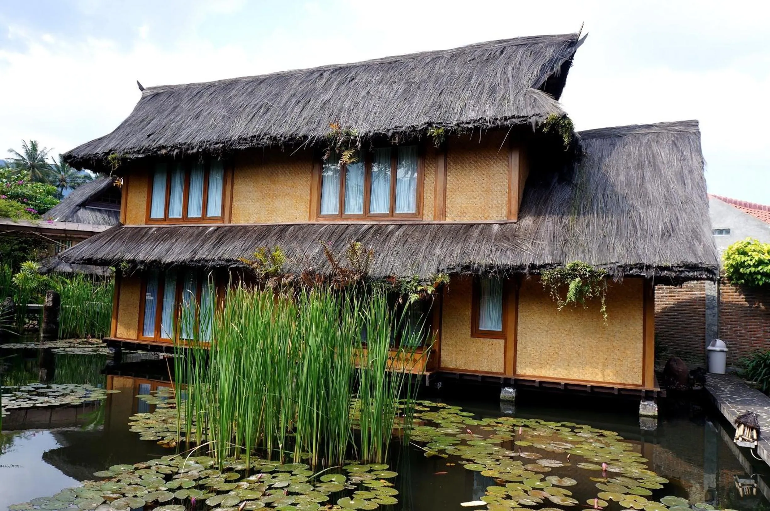 Facade/entrance in Kampung Sumber Alam Garut