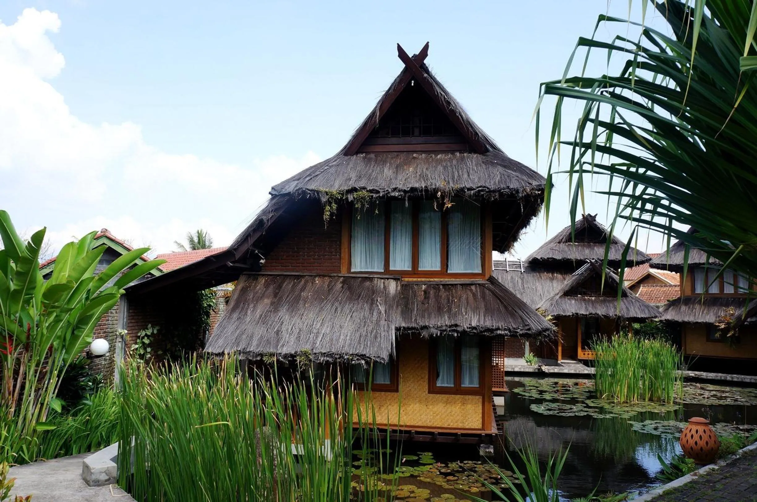 Facade/entrance in Kampung Sumber Alam Garut