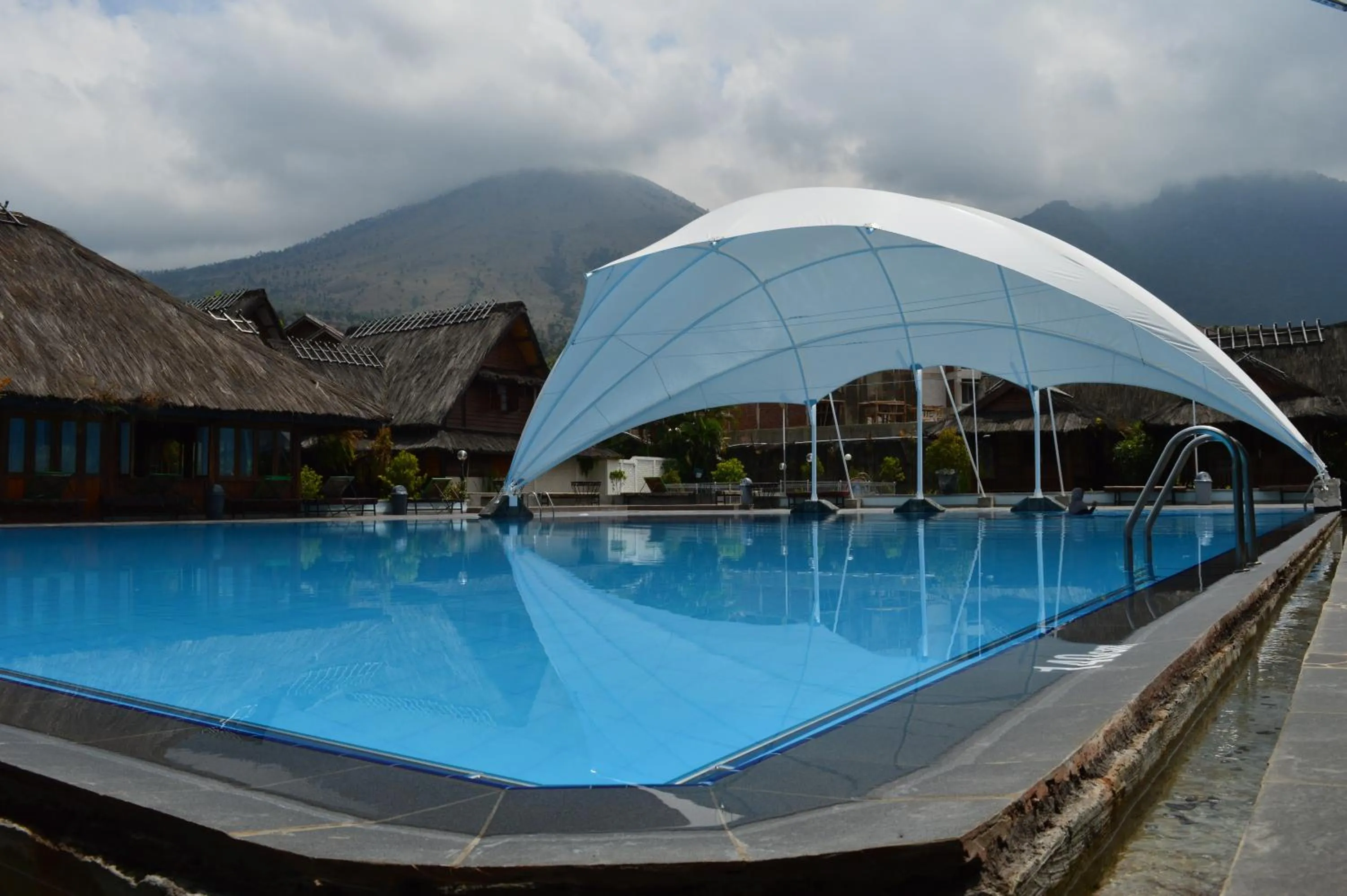 Swimming pool in Kampung Sumber Alam Garut
