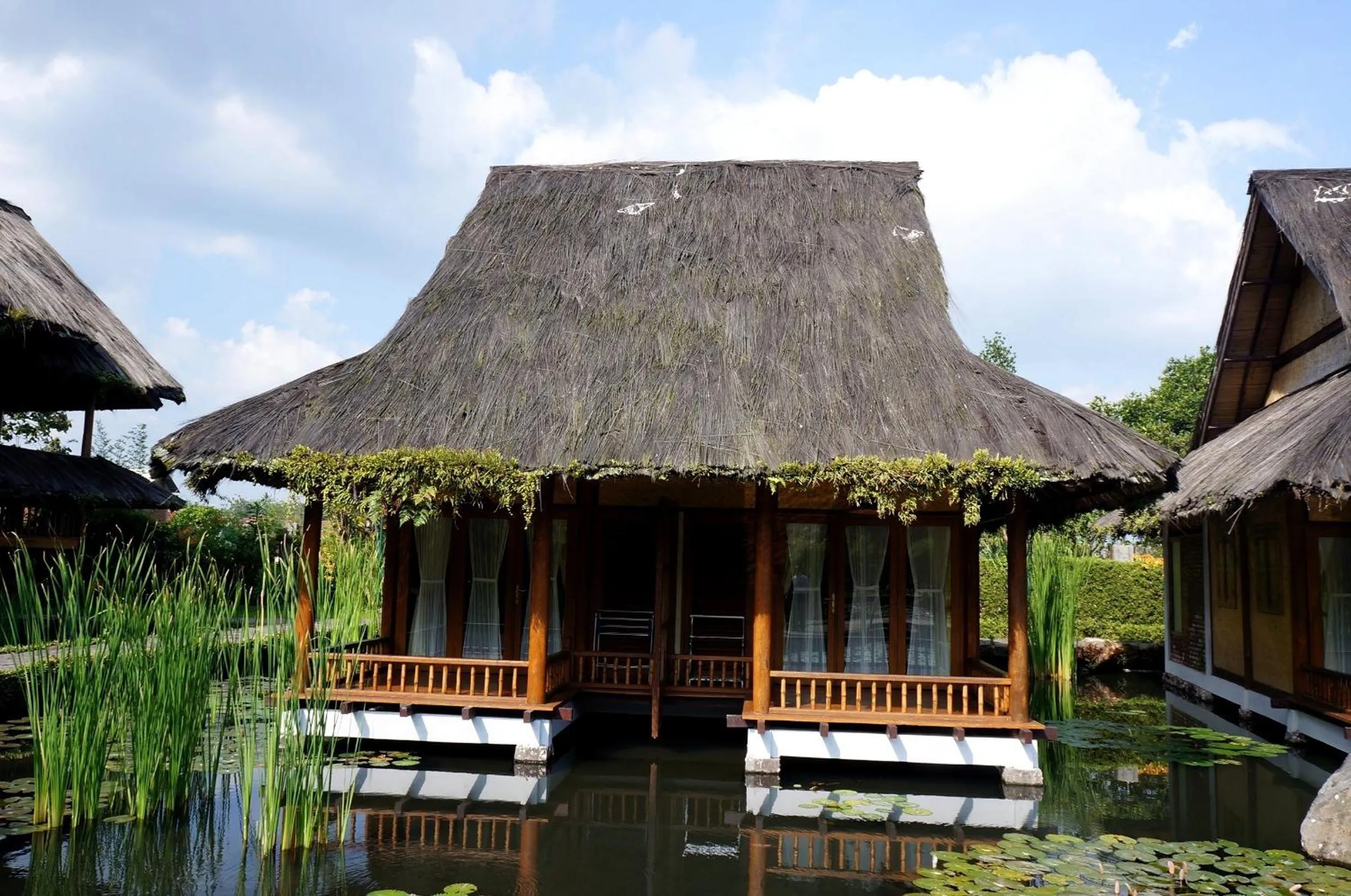 Facade/entrance in Kampung Sumber Alam Garut