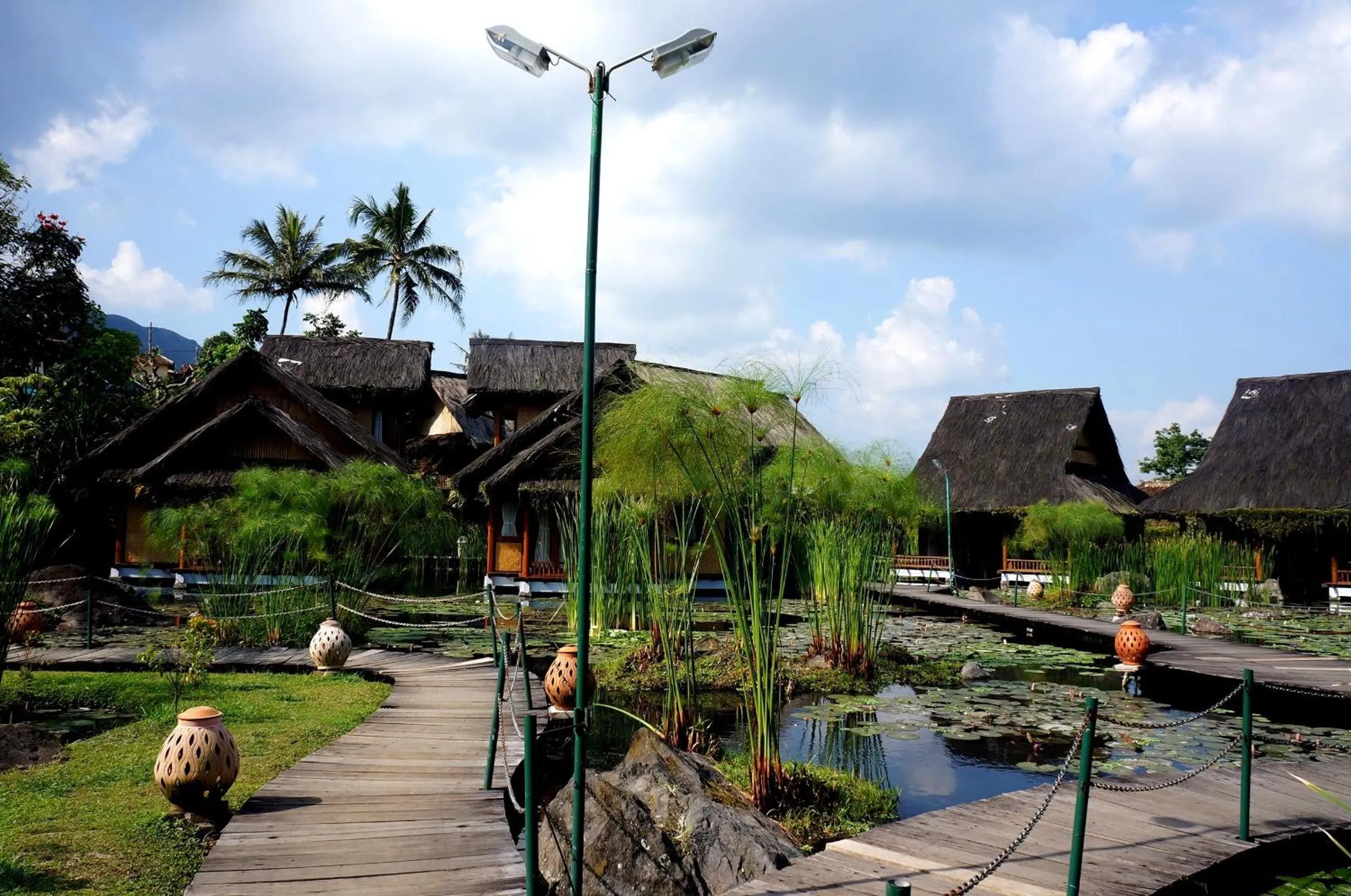 Area and facilities in Kampung Sumber Alam Garut