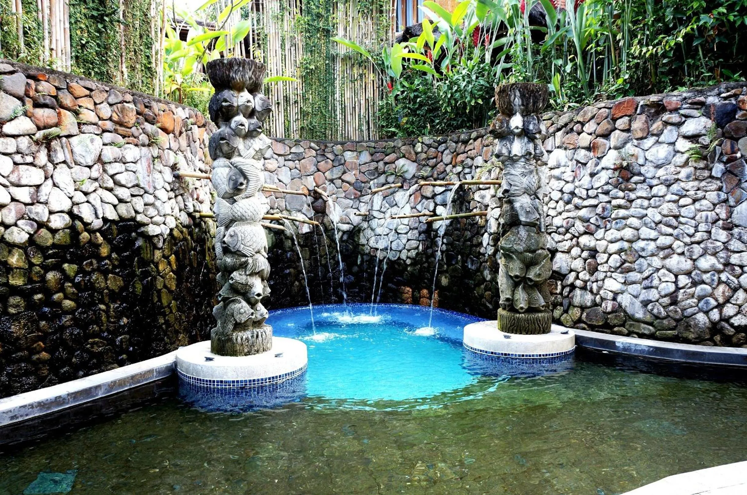 Swimming pool in Kampung Sumber Alam Garut