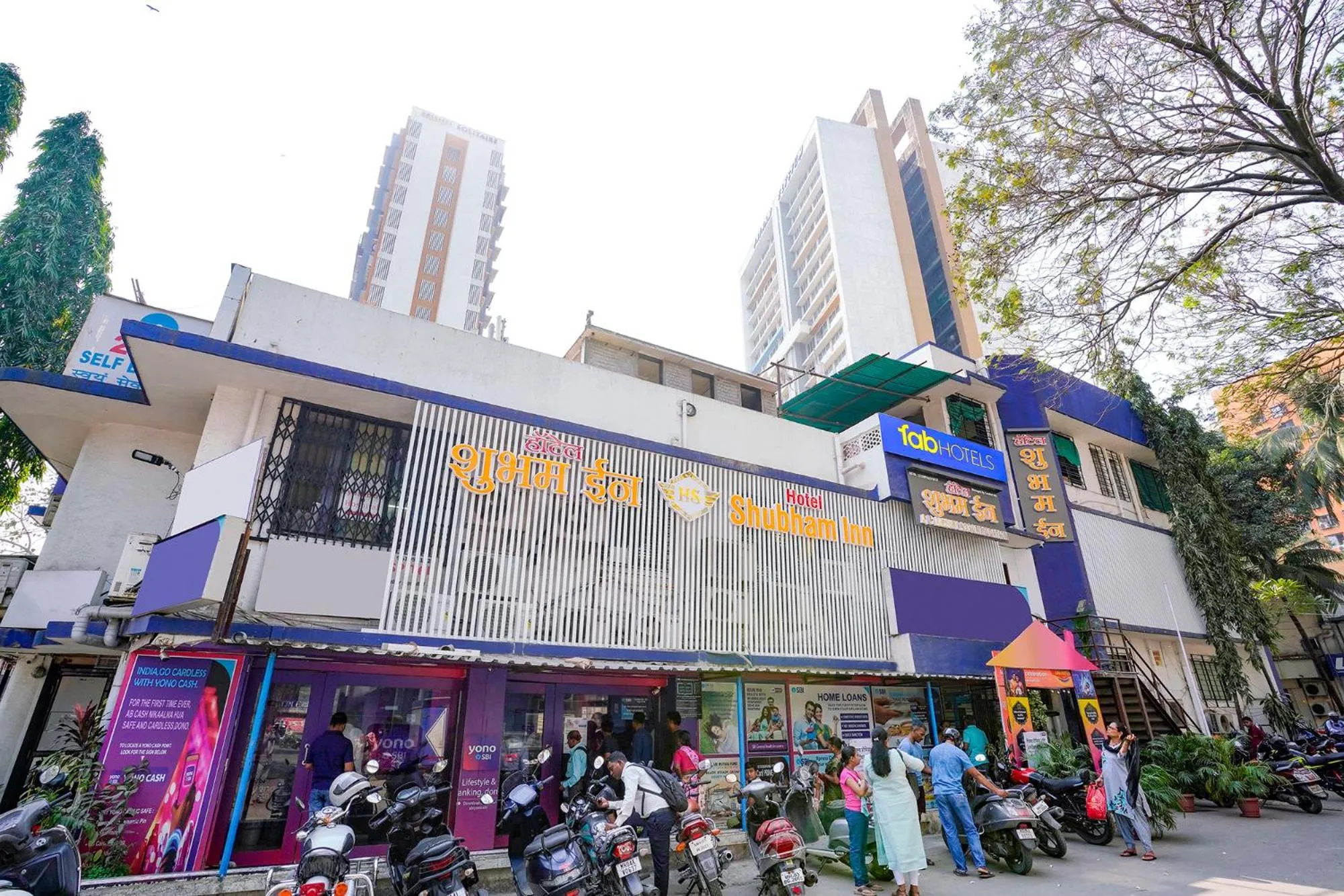 Property building in FabHotel Shubham Inn - Nr Jain Mandir, Bhandup West