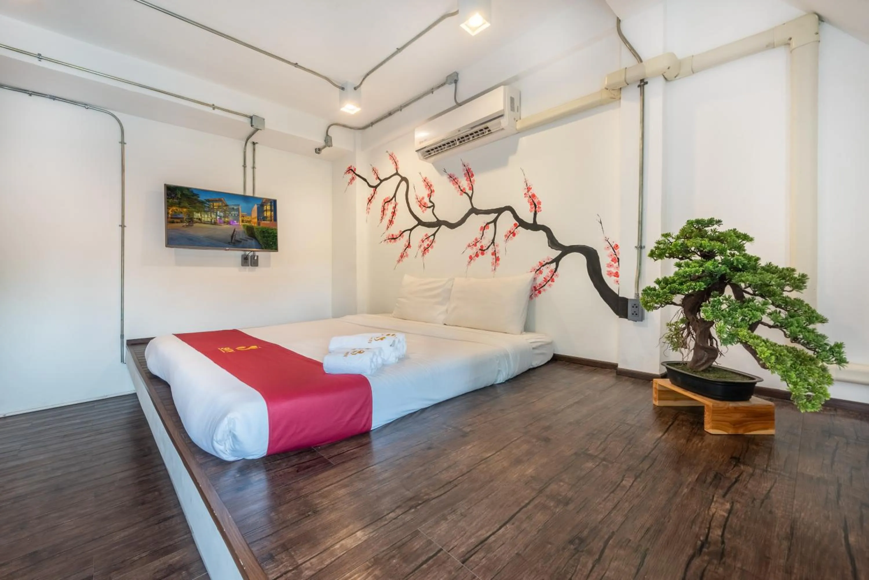 Bed in SHIN Hotel Nimman ChiangMai