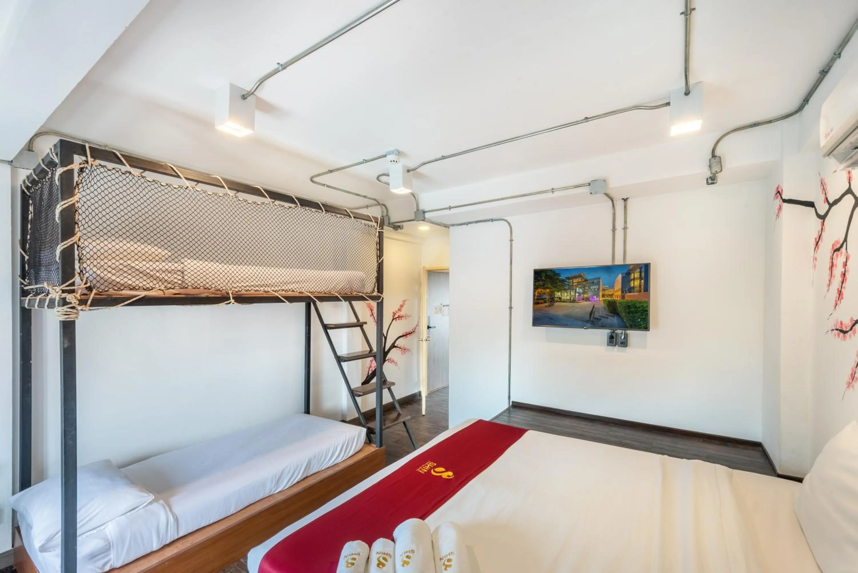 Bed in SHIN Hotel Nimman ChiangMai