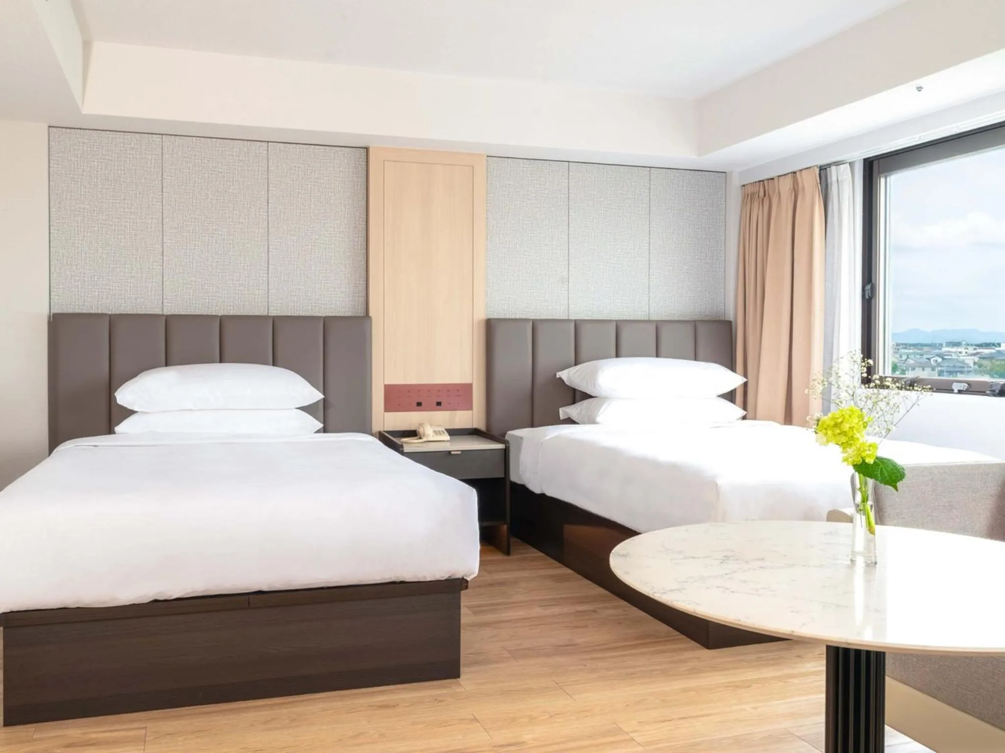 Photo of the whole room, Bed in Grand Hotel Hamamatsu