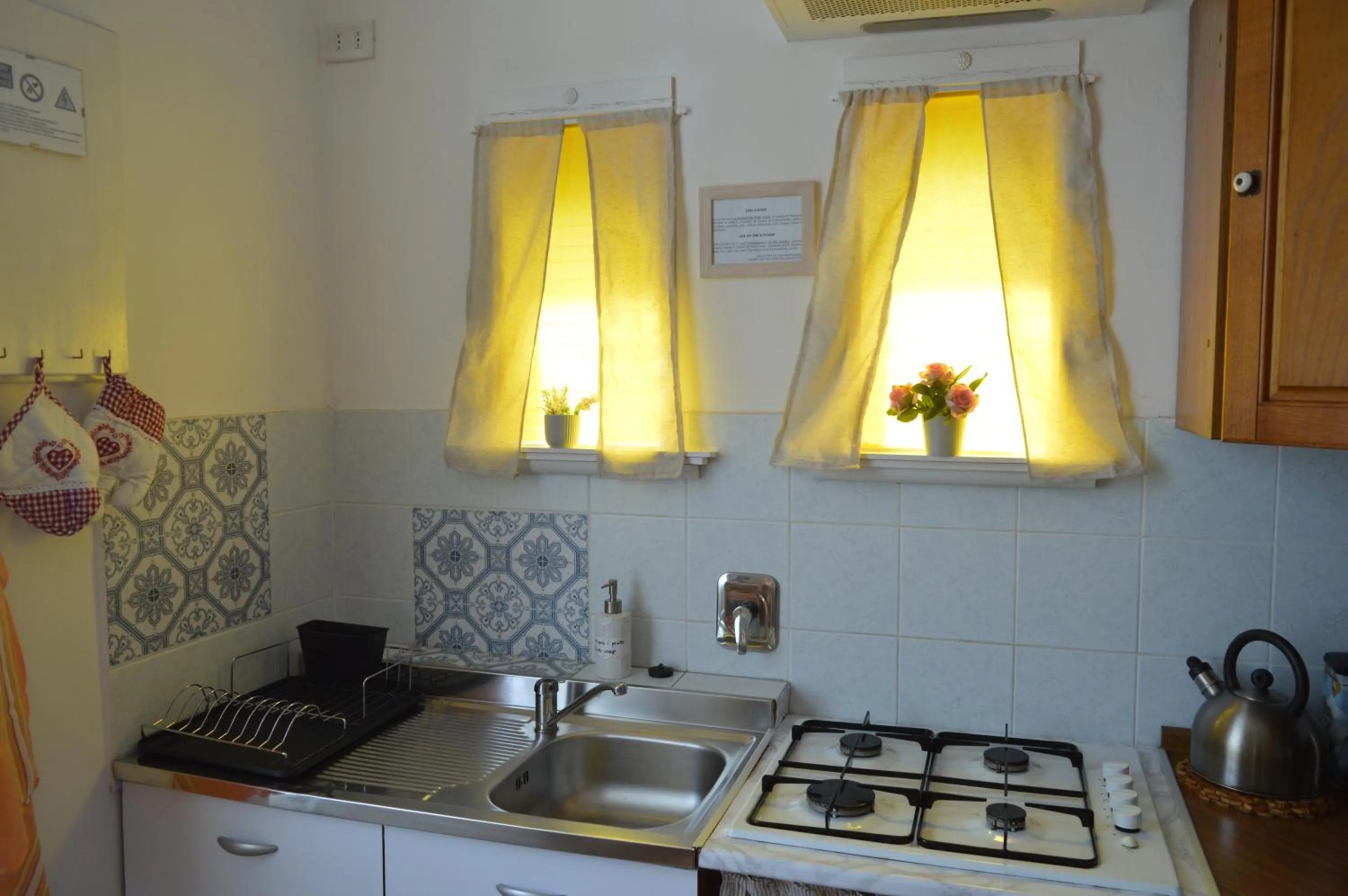 Kitchen or kitchenette in Il Giardino Nel Parco R&B