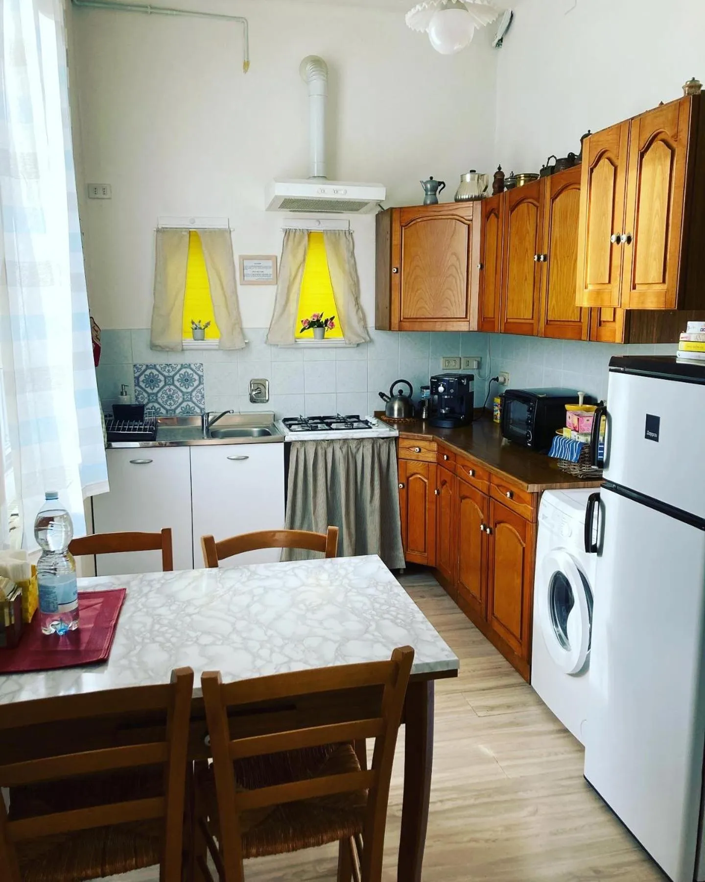 kitchen in Il Giardino Nel Parco R&B