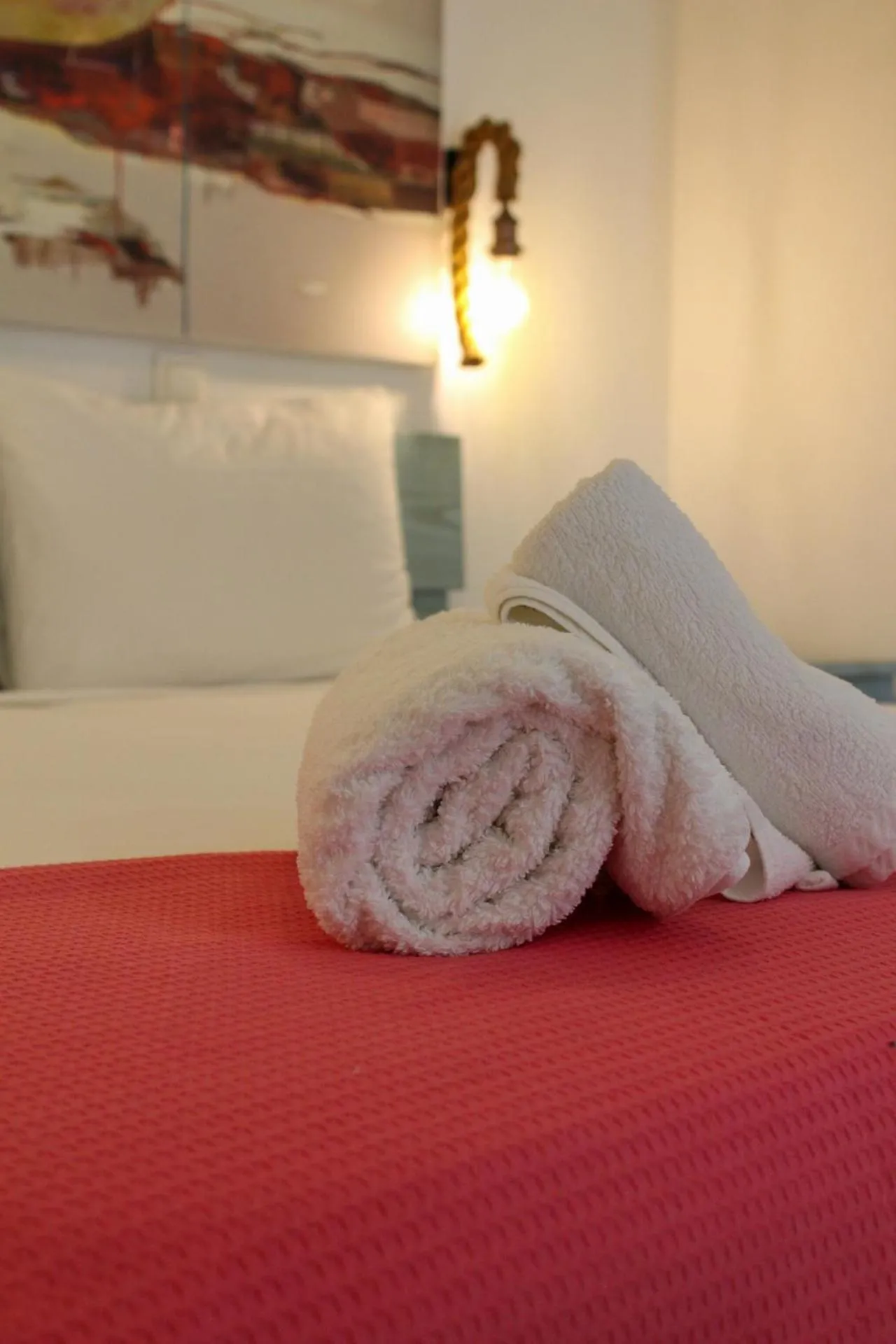 Bed in Mistral-Patmos