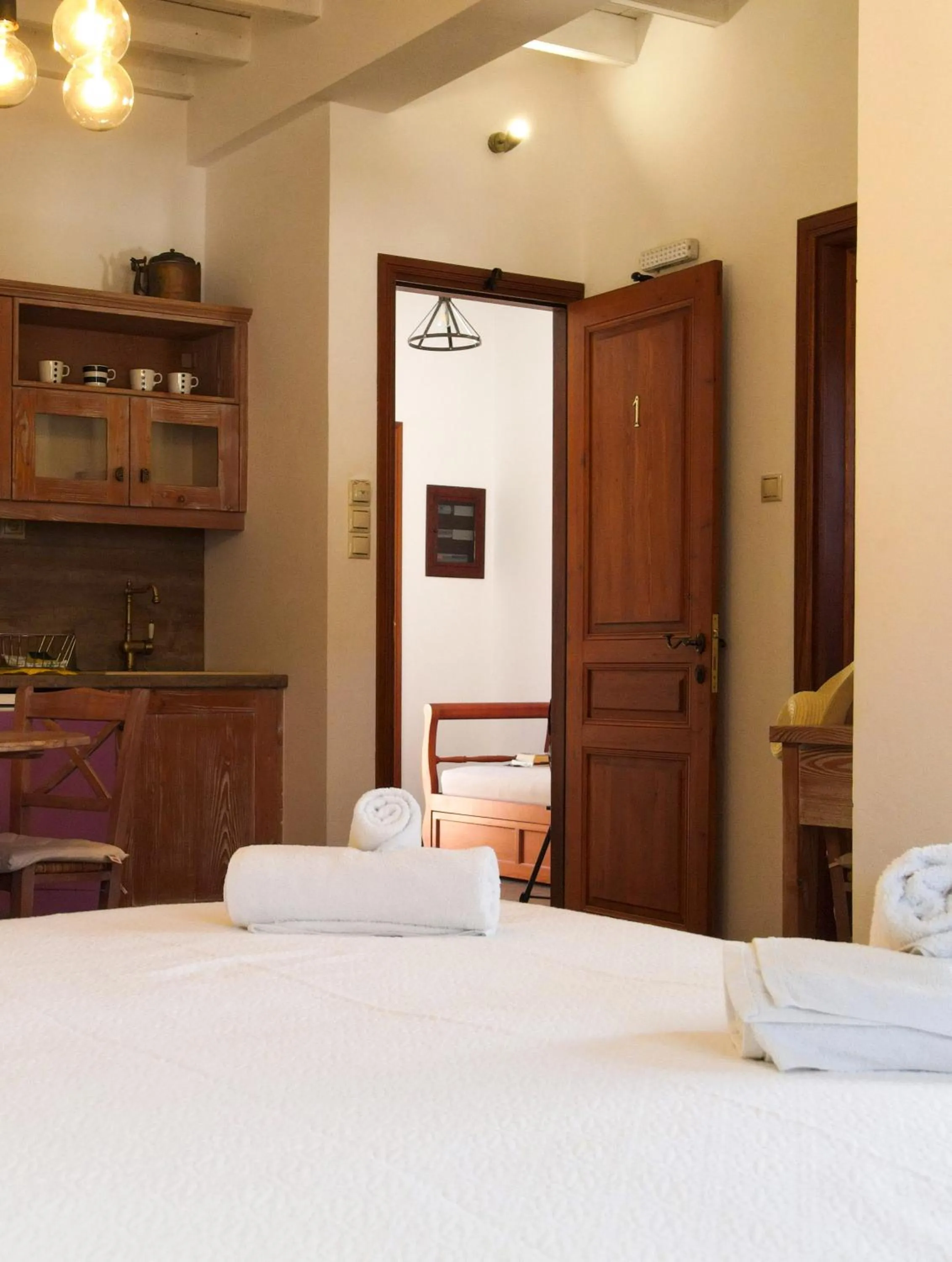 Bed in Mistral-Patmos