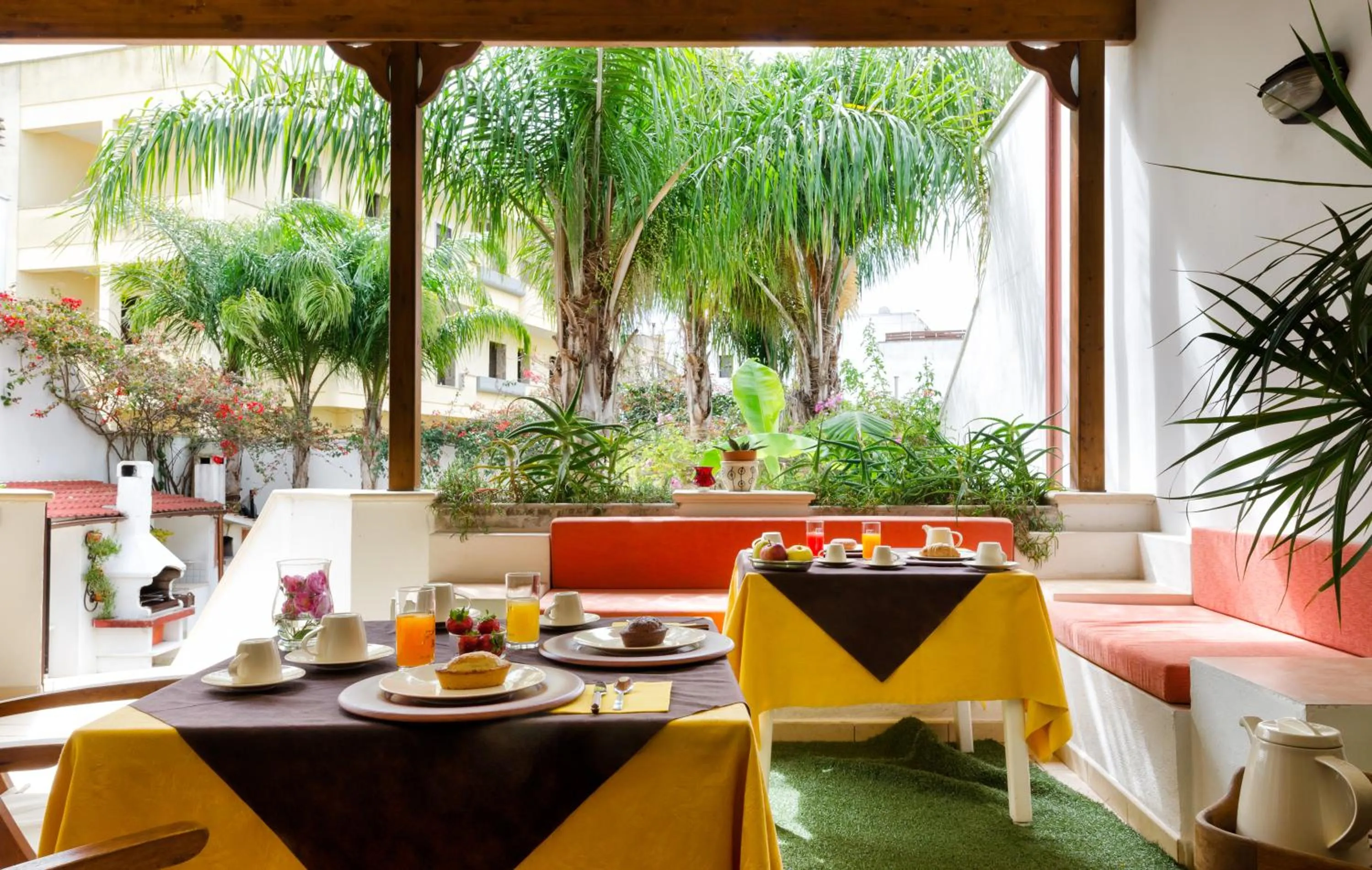 Garden in B&B L'Antica Rimessa