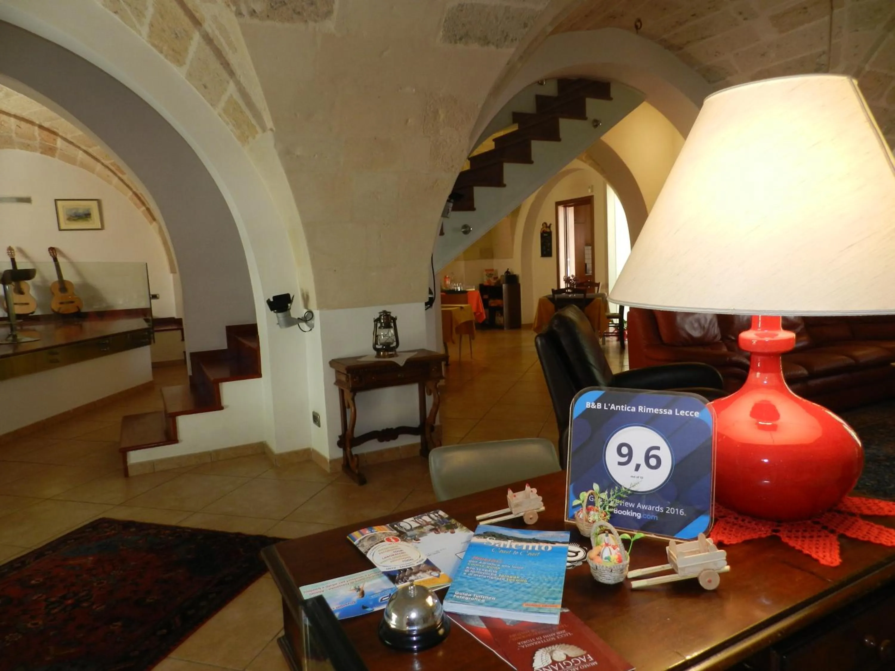 Lobby or reception in B&B L'Antica Rimessa