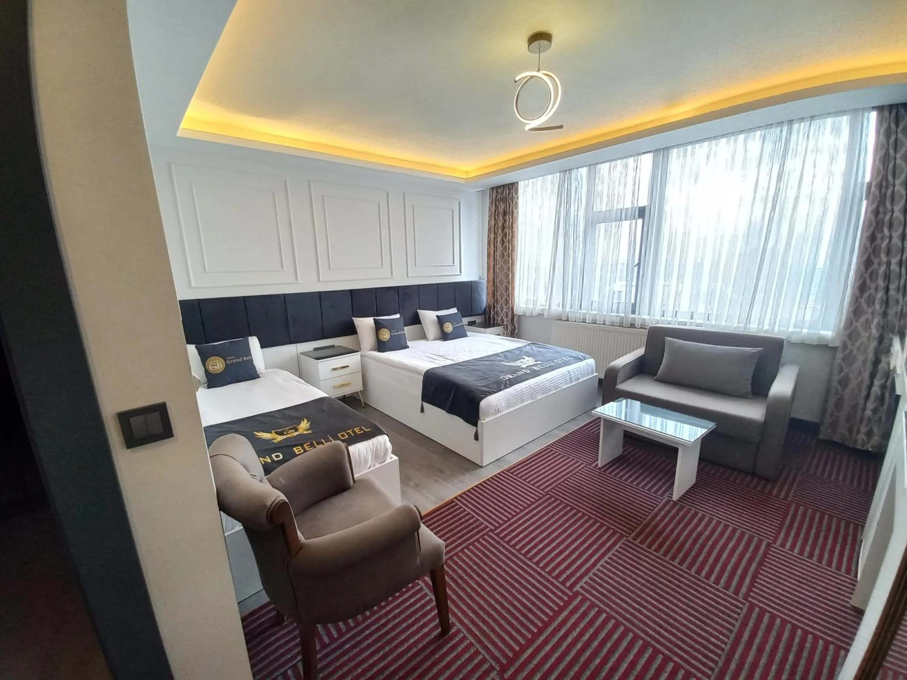 Bed in GRAND BELLİ OTEL