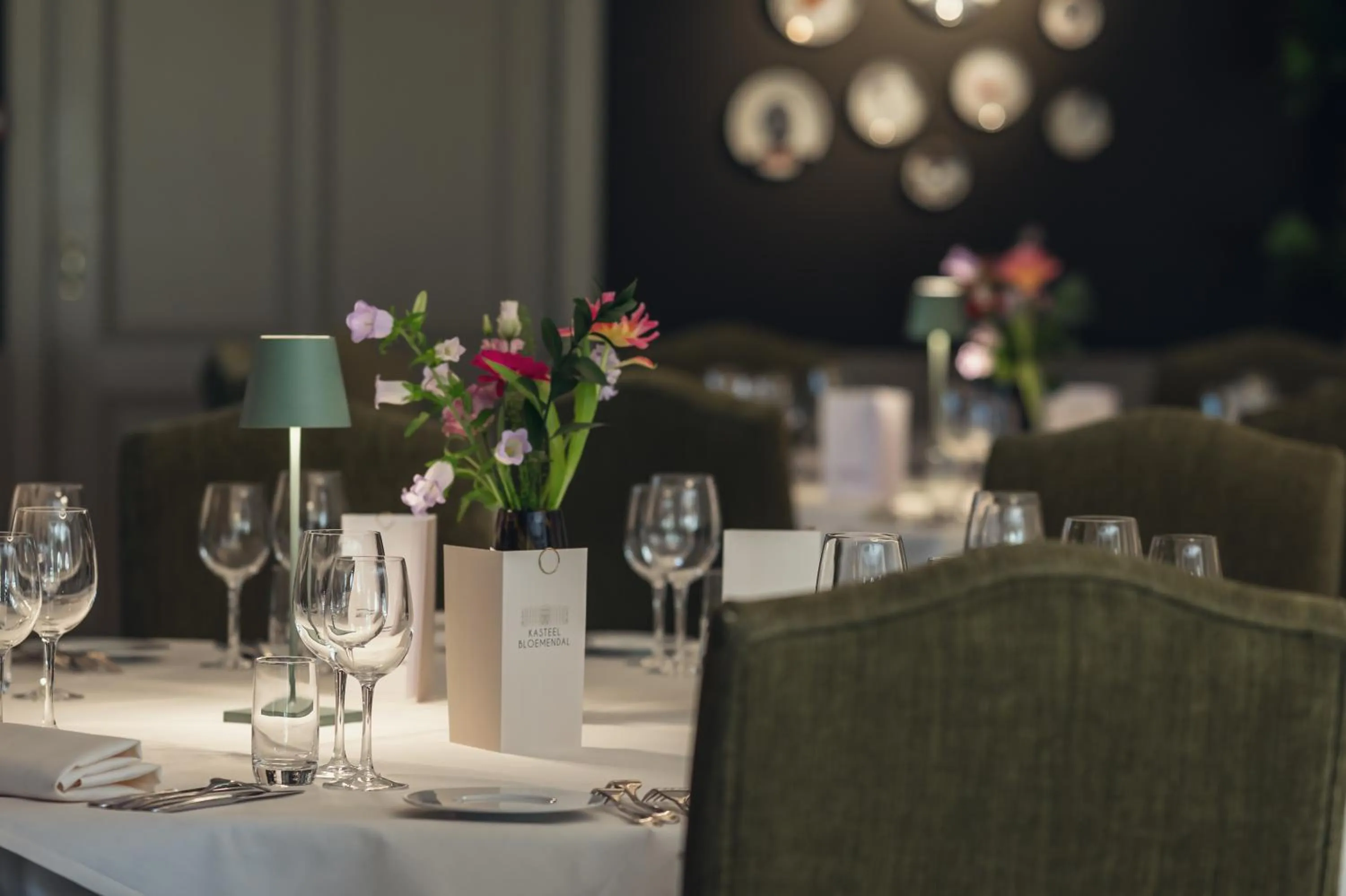 Dining area in Hotel Bloemendal, near Aachen