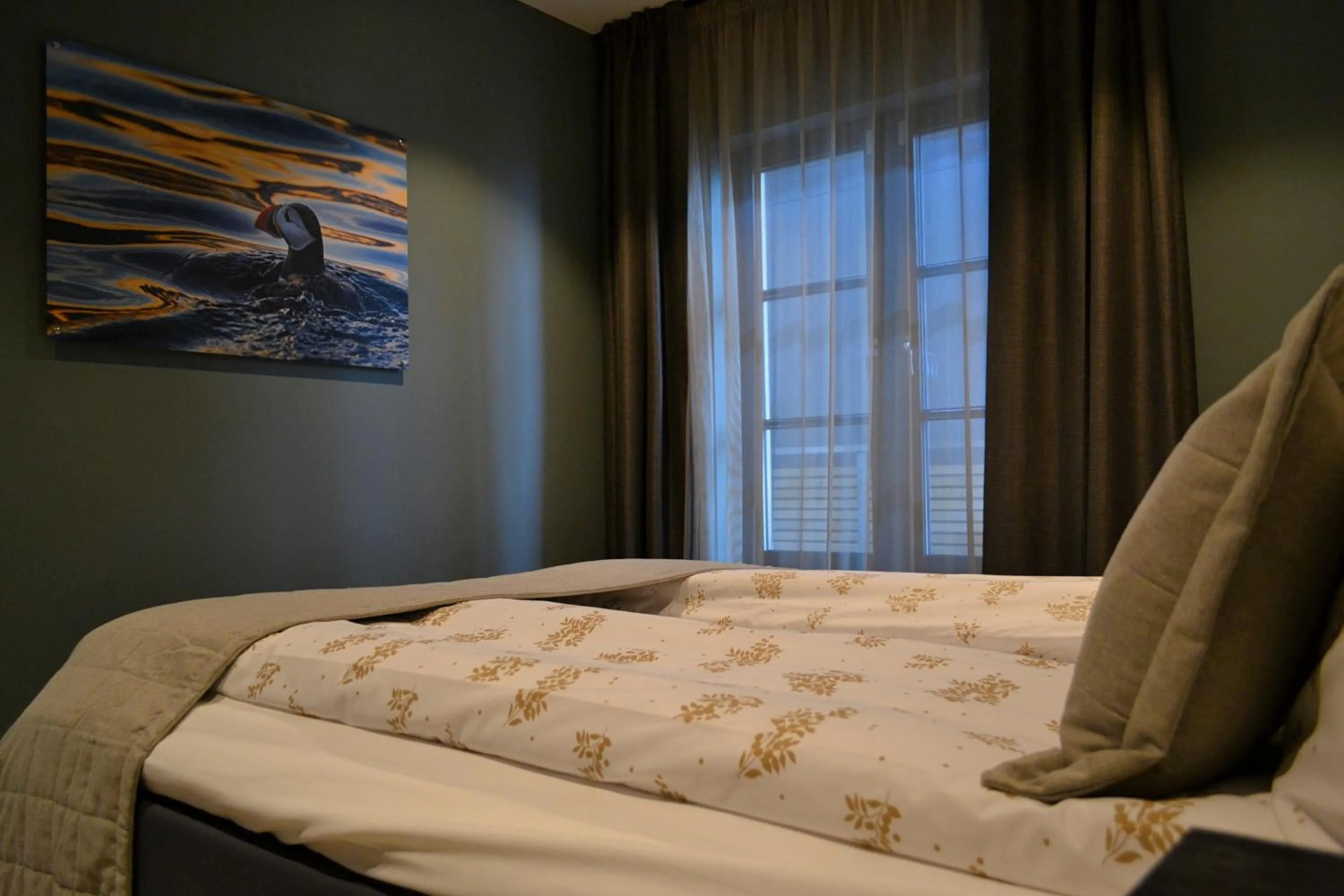 Bedroom, Bed in Andenes Suitehotel