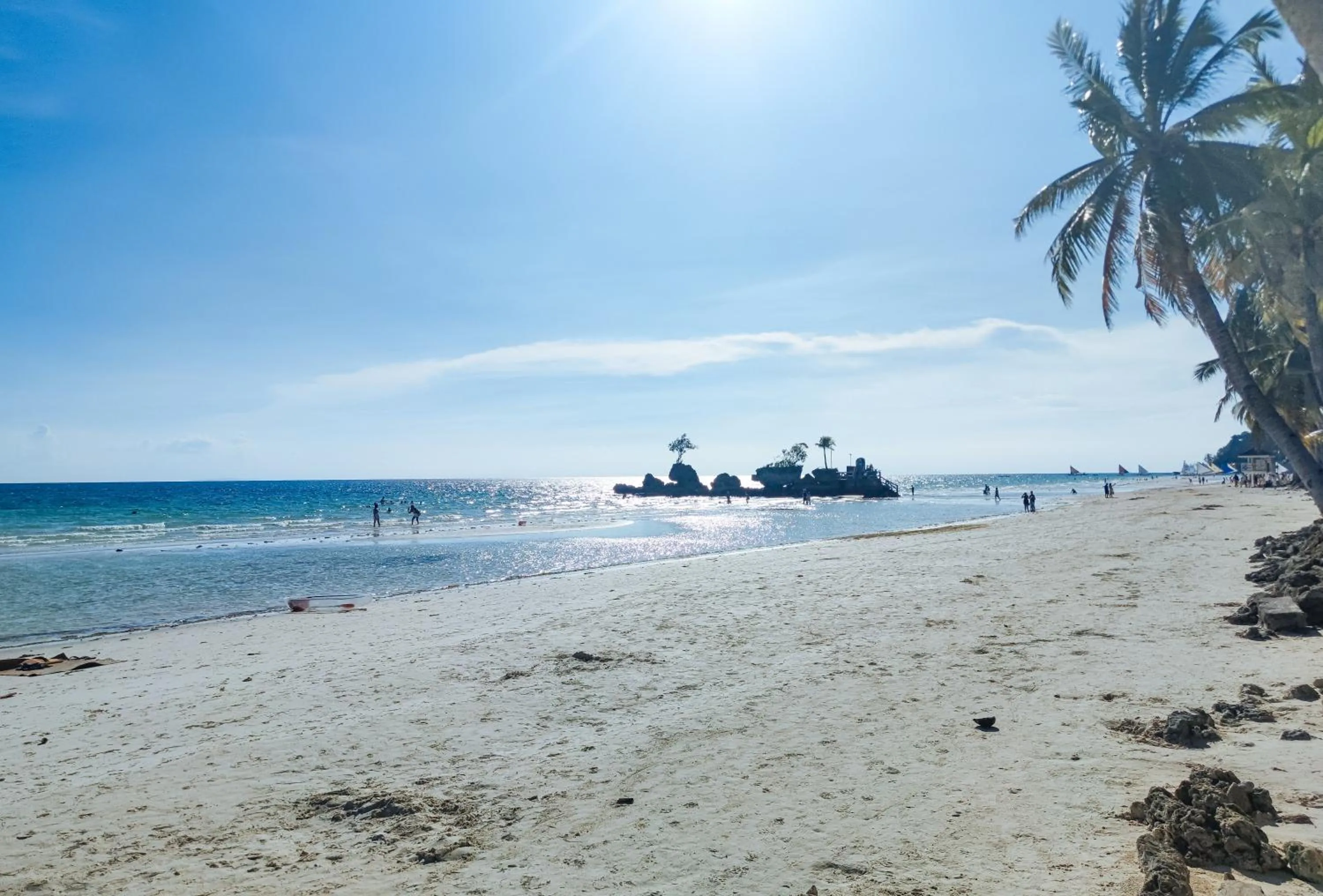 Beach in Stay Inn Station 1 Boracay by RedDoorz