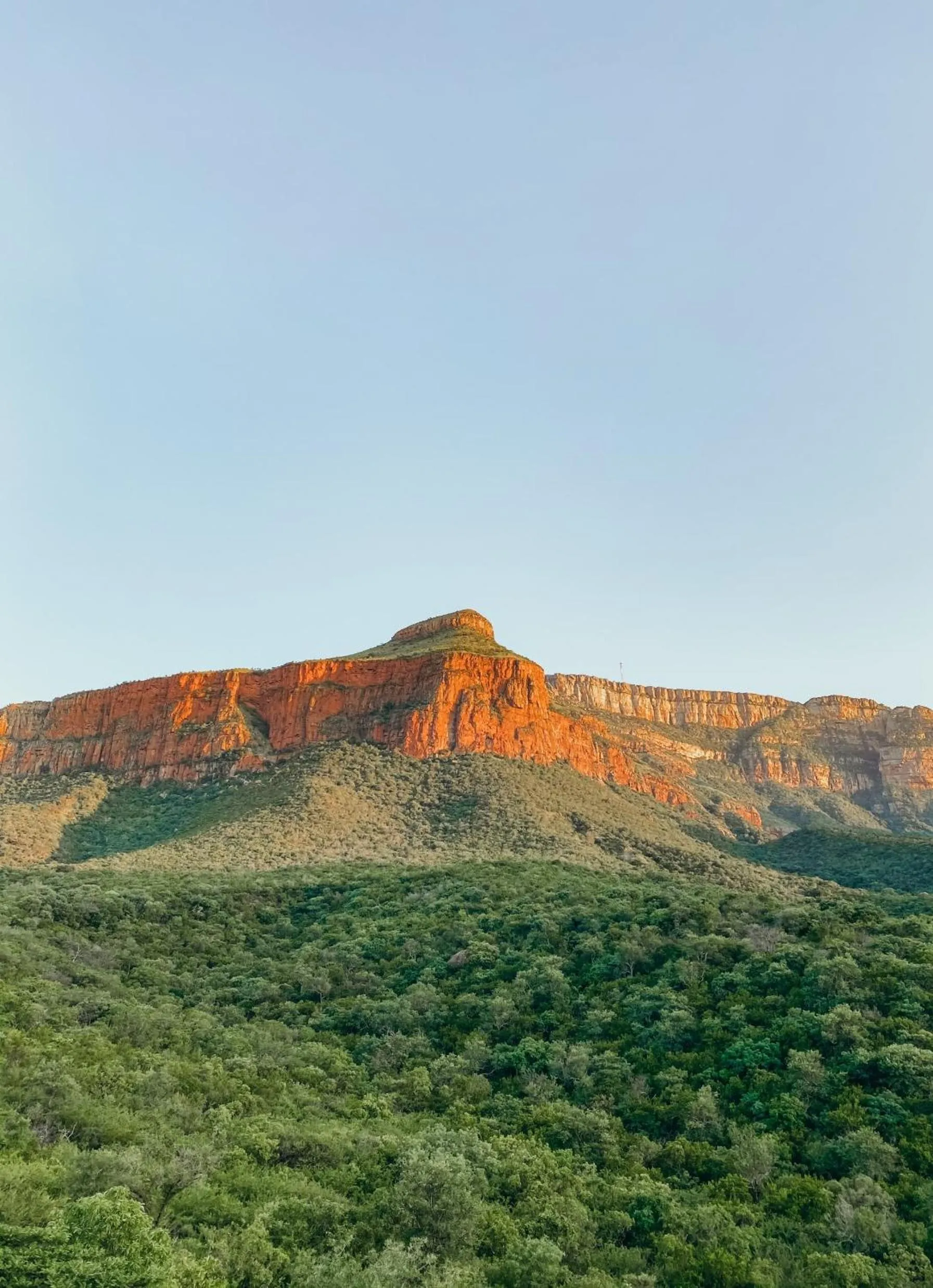 Mountain view in umVangati House
