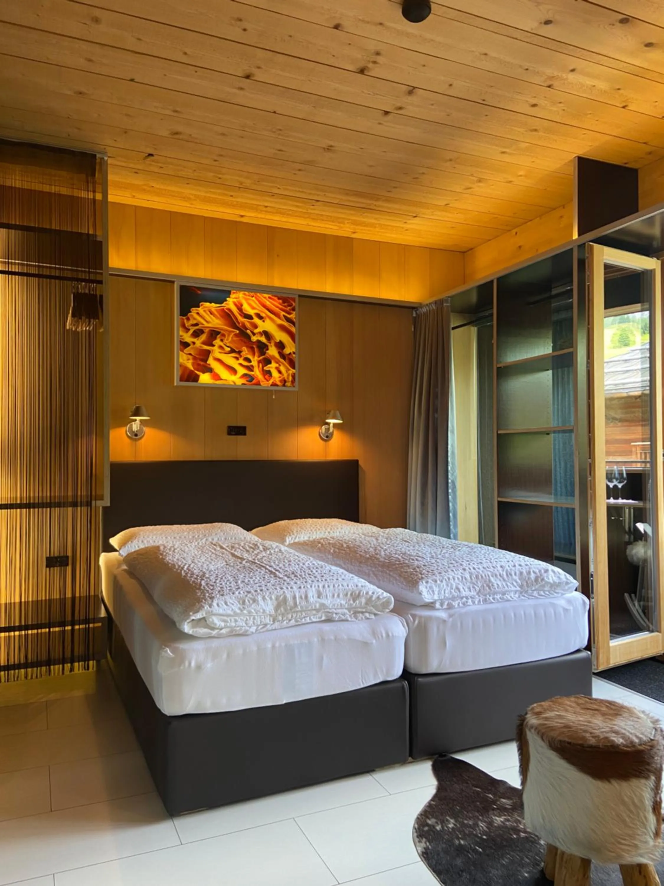 Bedroom, Bed in Kar Design Appartements