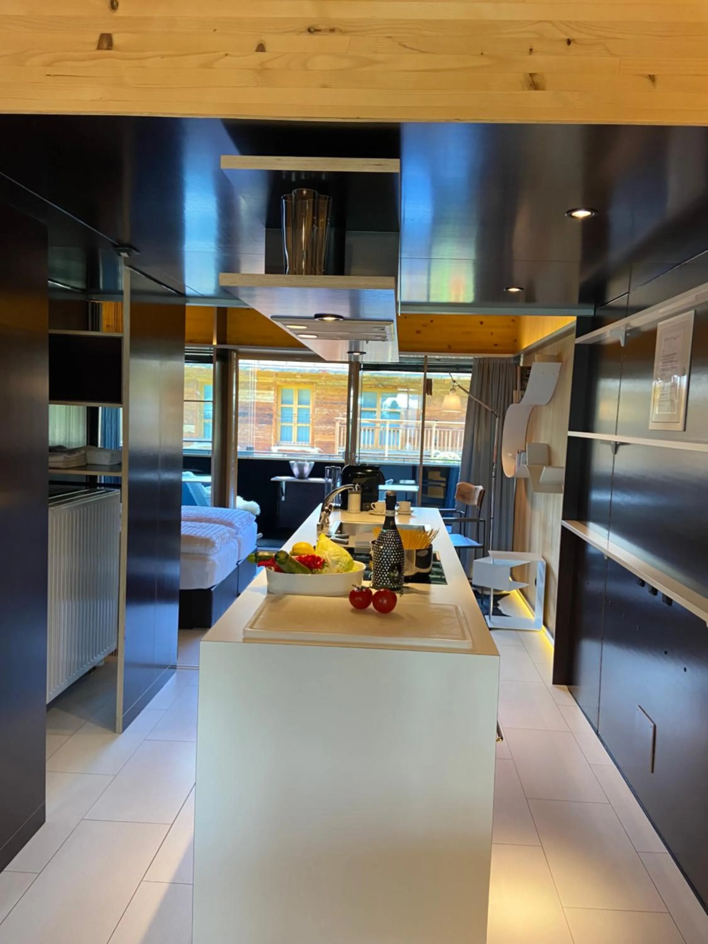 Kitchen or kitchenette in Kar Design Appartements