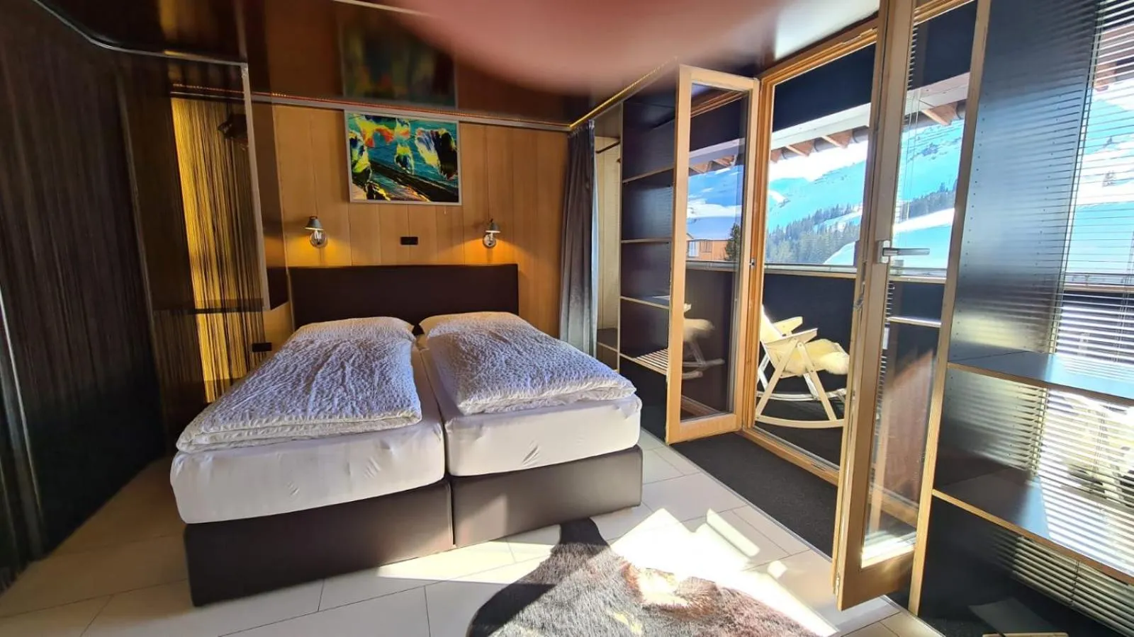 Bedroom, Bed in Kar Design Appartements