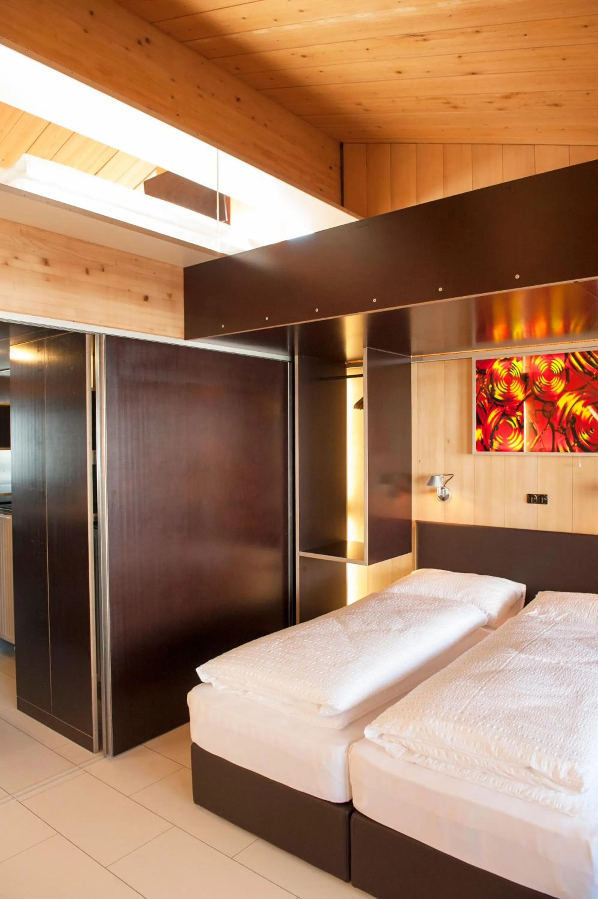 Bed in Kar Design Appartements