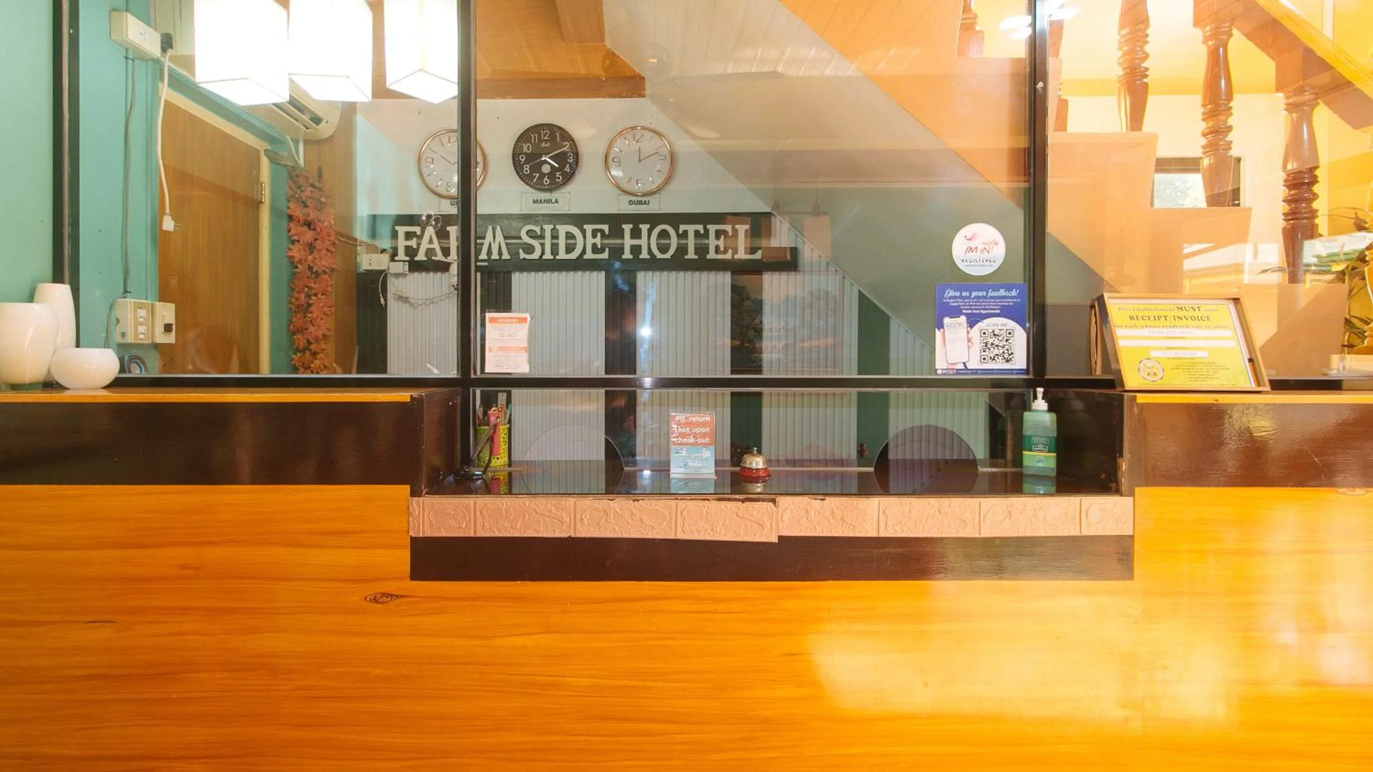 Lobby or reception in RedDoorz @ Farm Side Hotel Laoag City