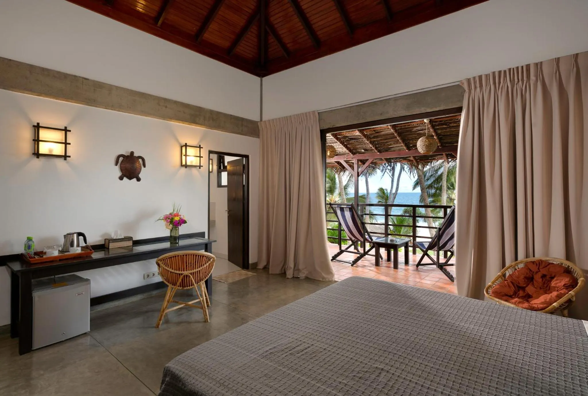 Bedroom, Bed in Seven Turtles