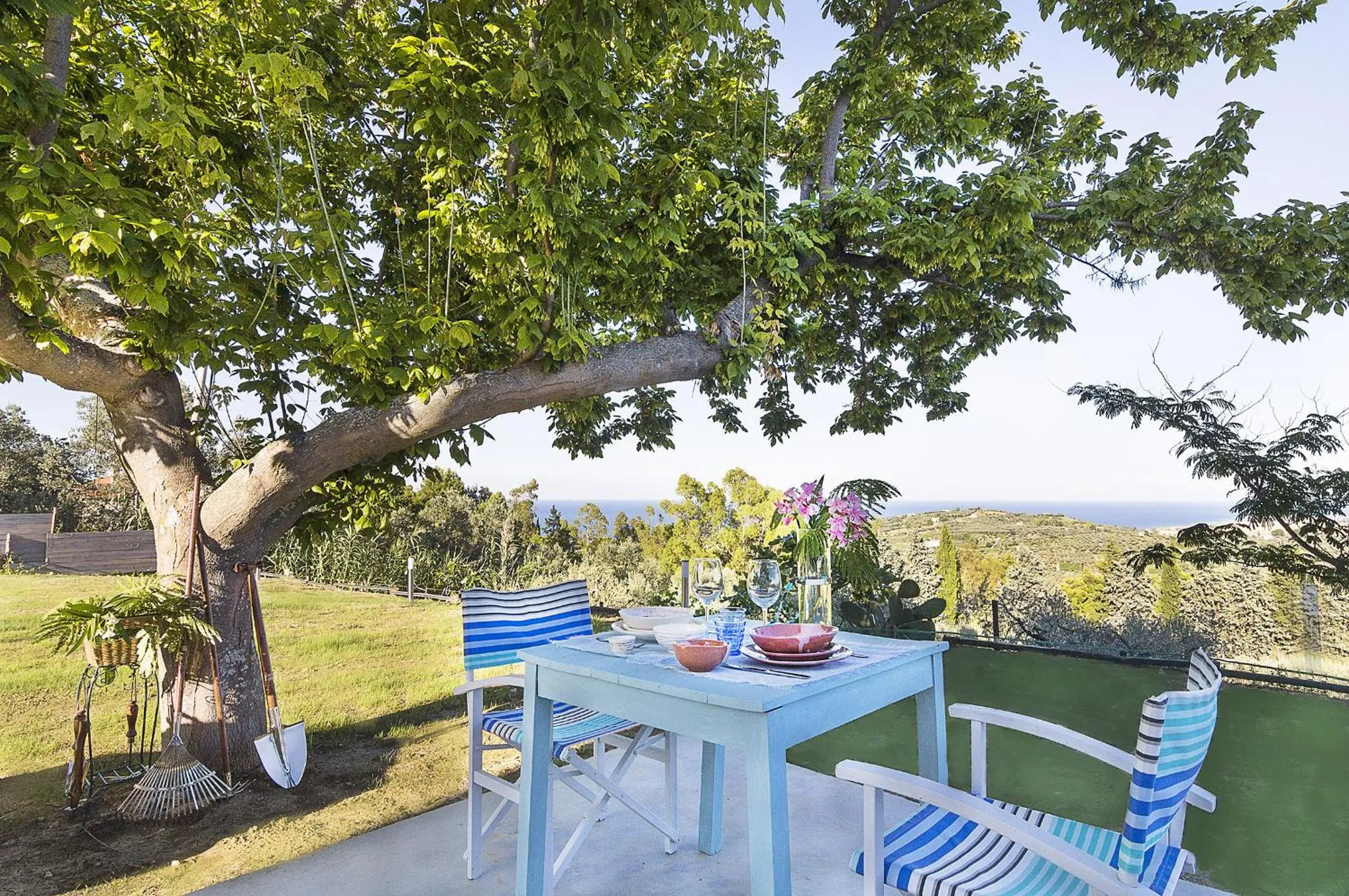 Garden view in Bontempo Suite