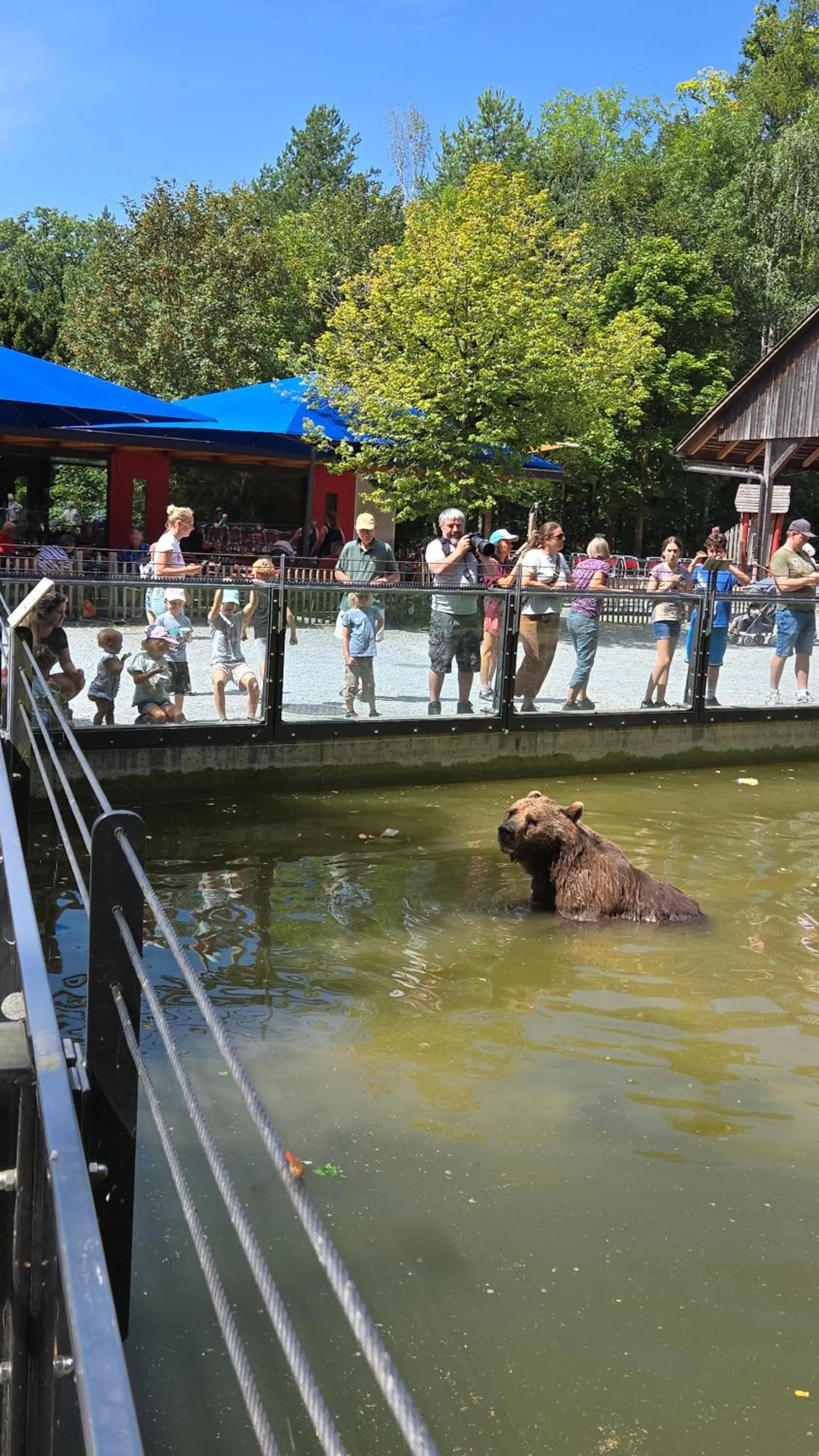 Landmark view in B&B Langenberg