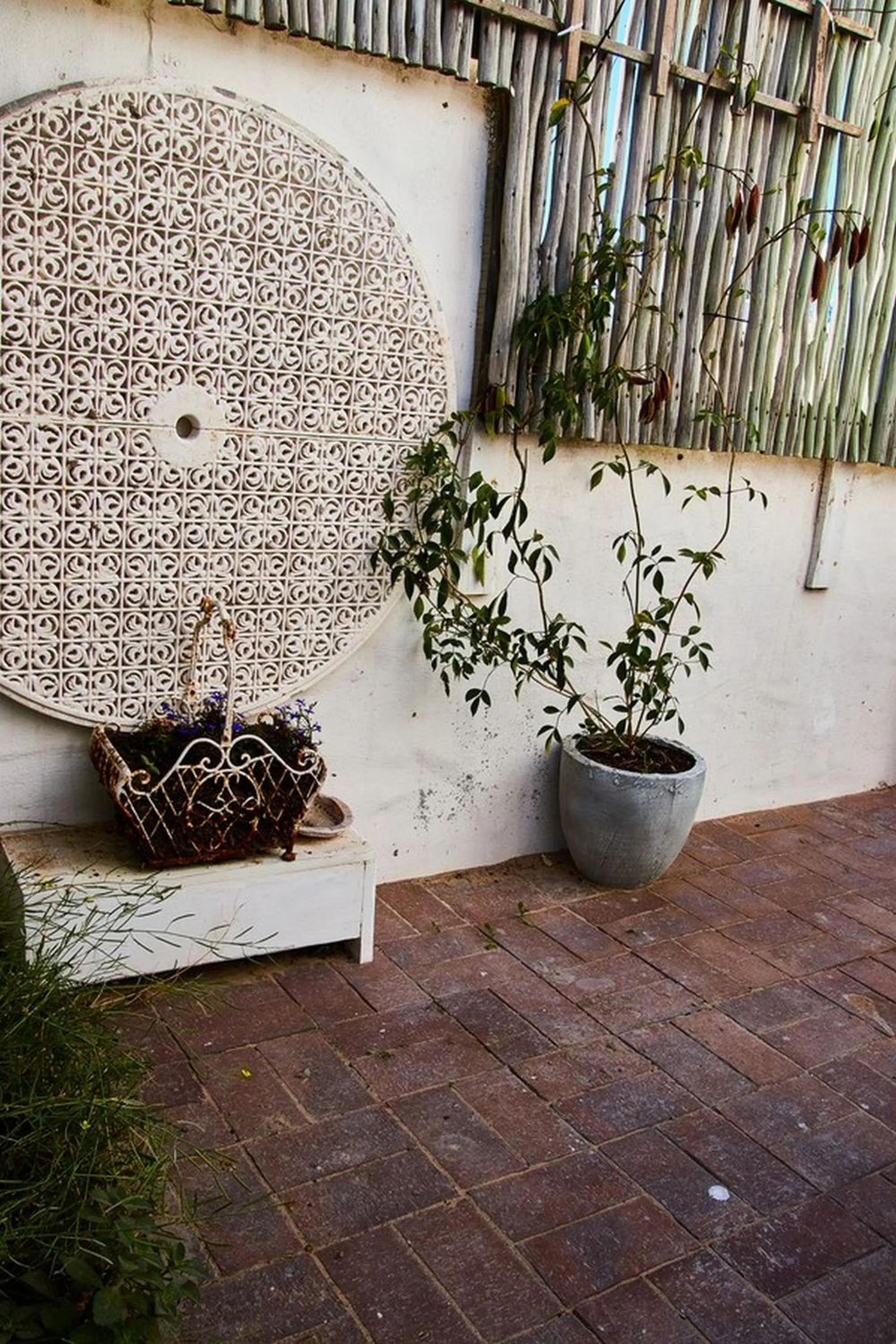 Garden in Gilcrest Place Guest House