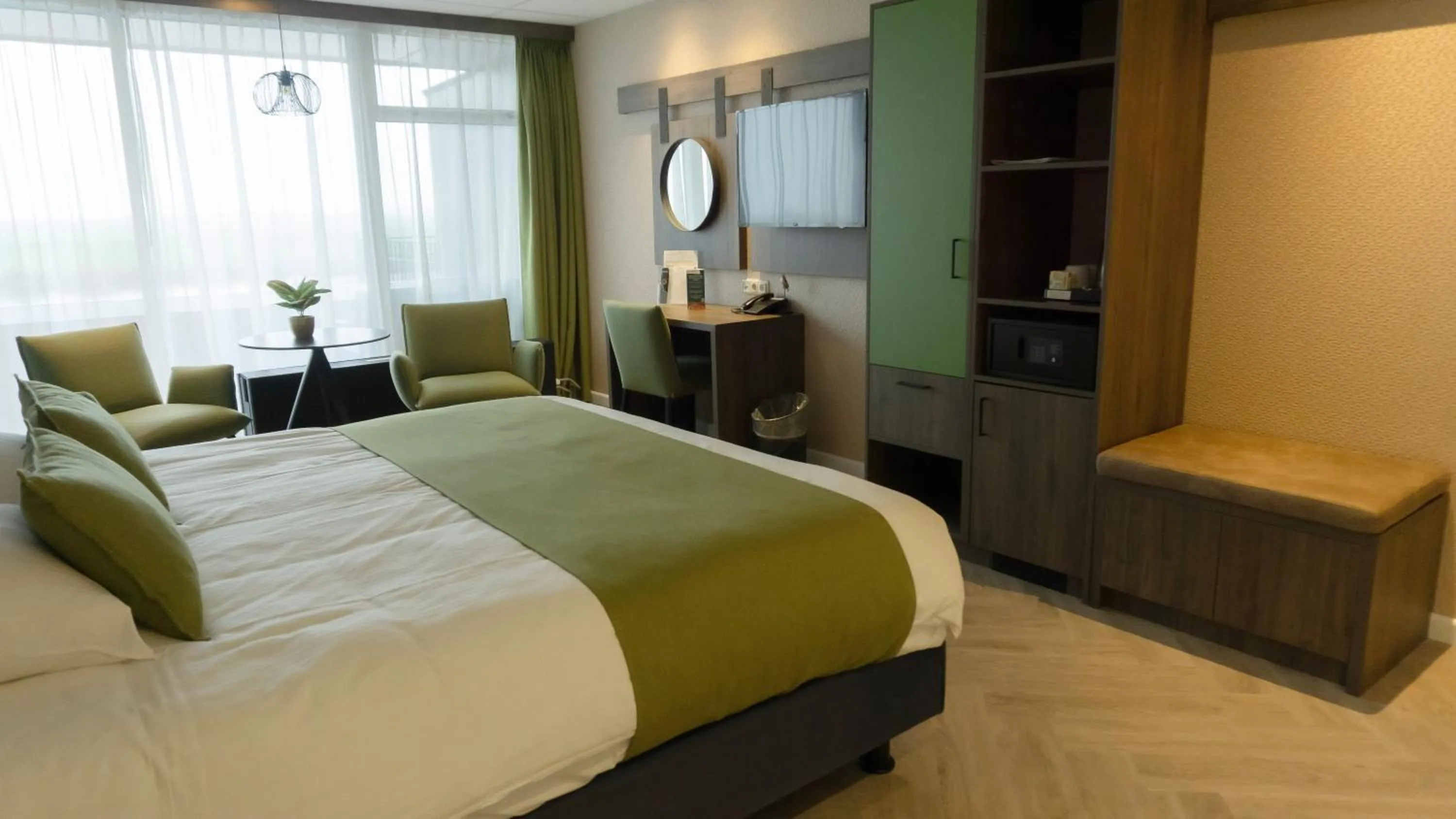 Bed in Hotel Zwartewater