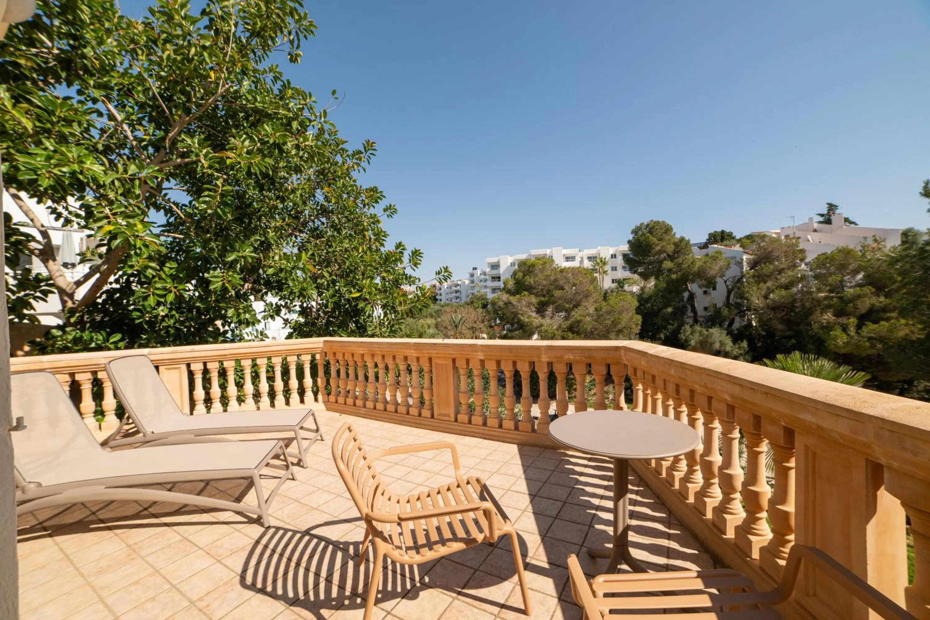 Balcony/Terrace in Apartamentos Azul Playa
