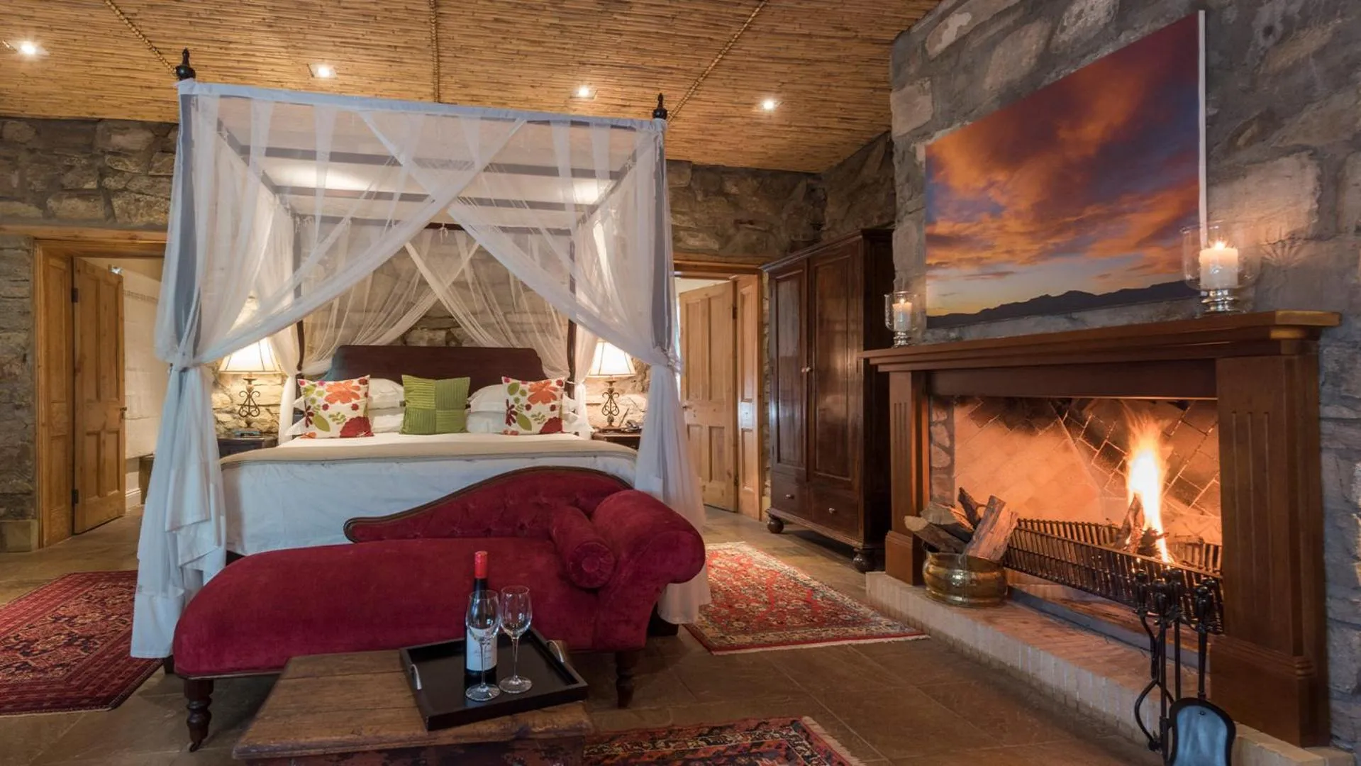 Bedroom, Bed in Mount Camdeboo Private Game Reserve by NEWMARK