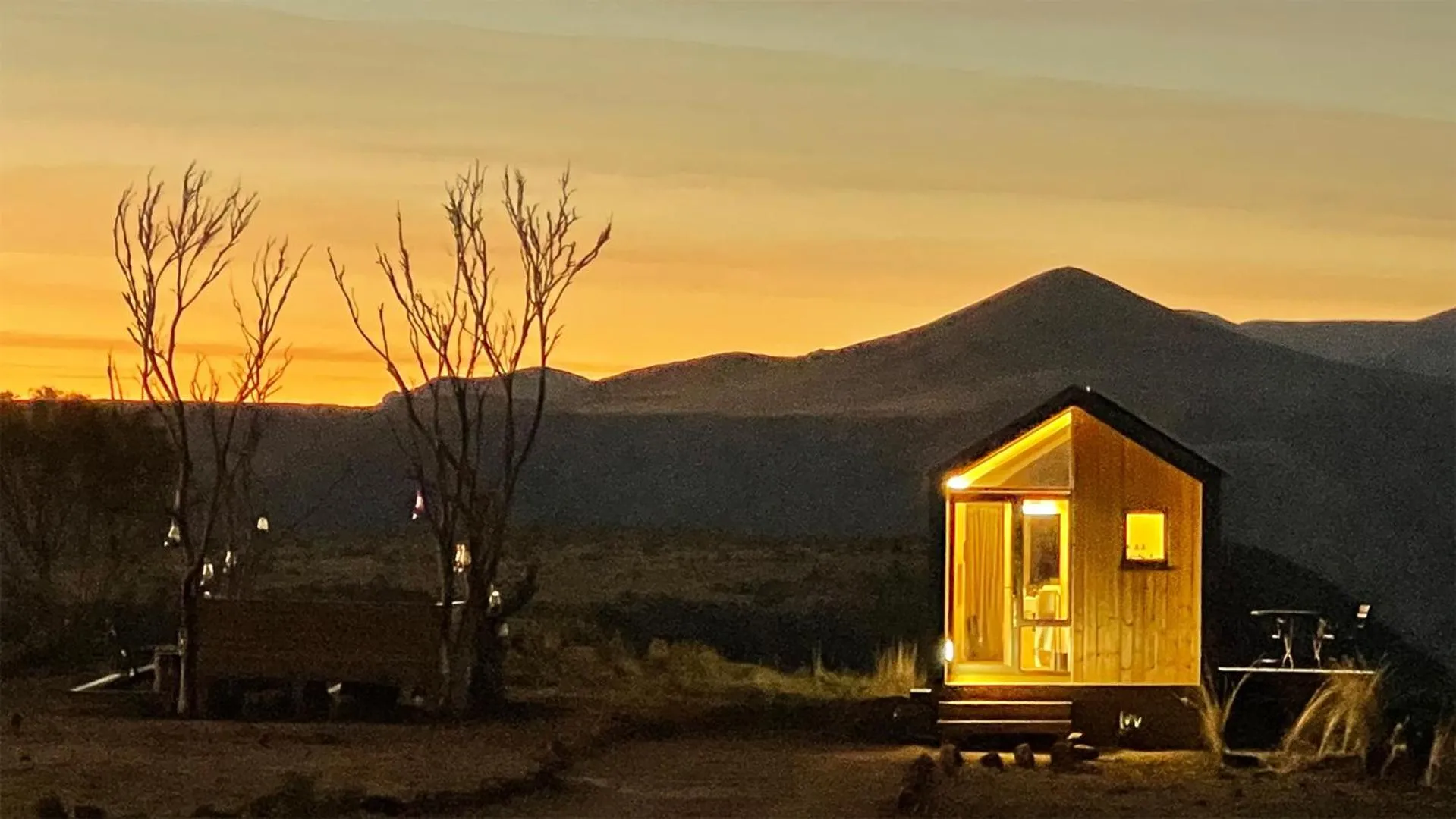 Sunset in Mount Camdeboo Private Game Reserve by NEWMARK