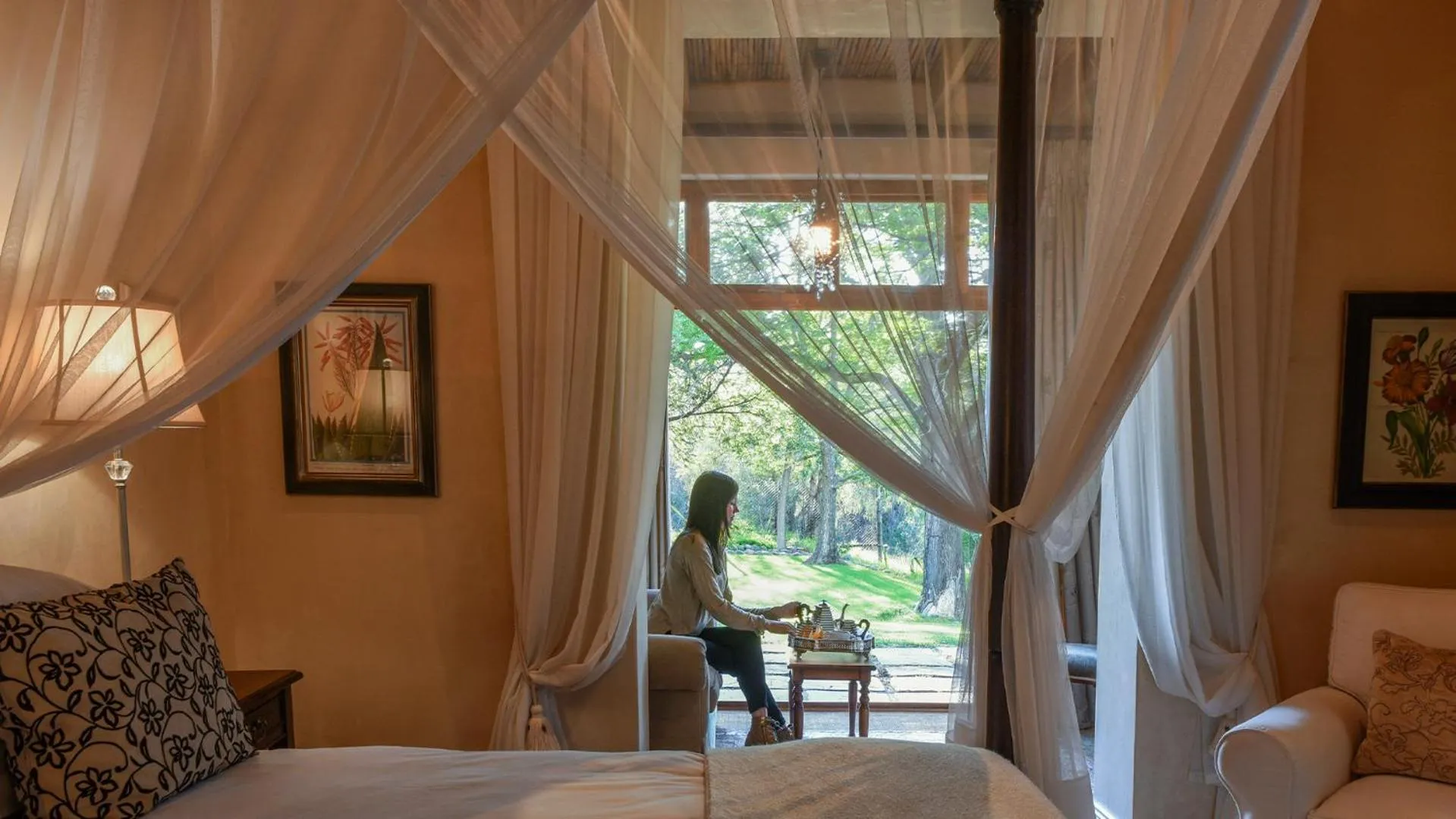 Garden view, Bed in Mount Camdeboo Private Game Reserve by NEWMARK