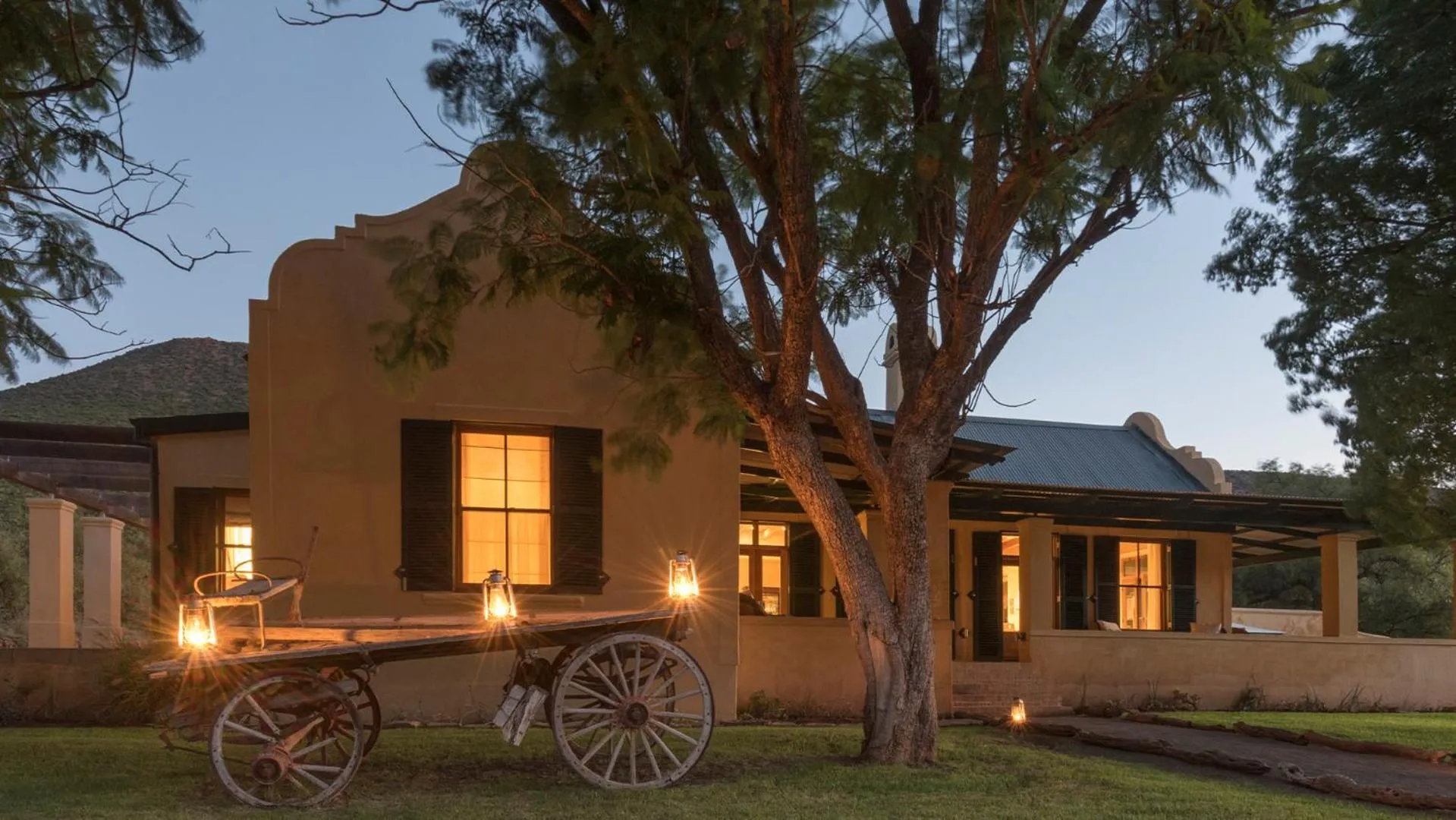 Garden view in Mount Camdeboo Private Game Reserve by NEWMARK